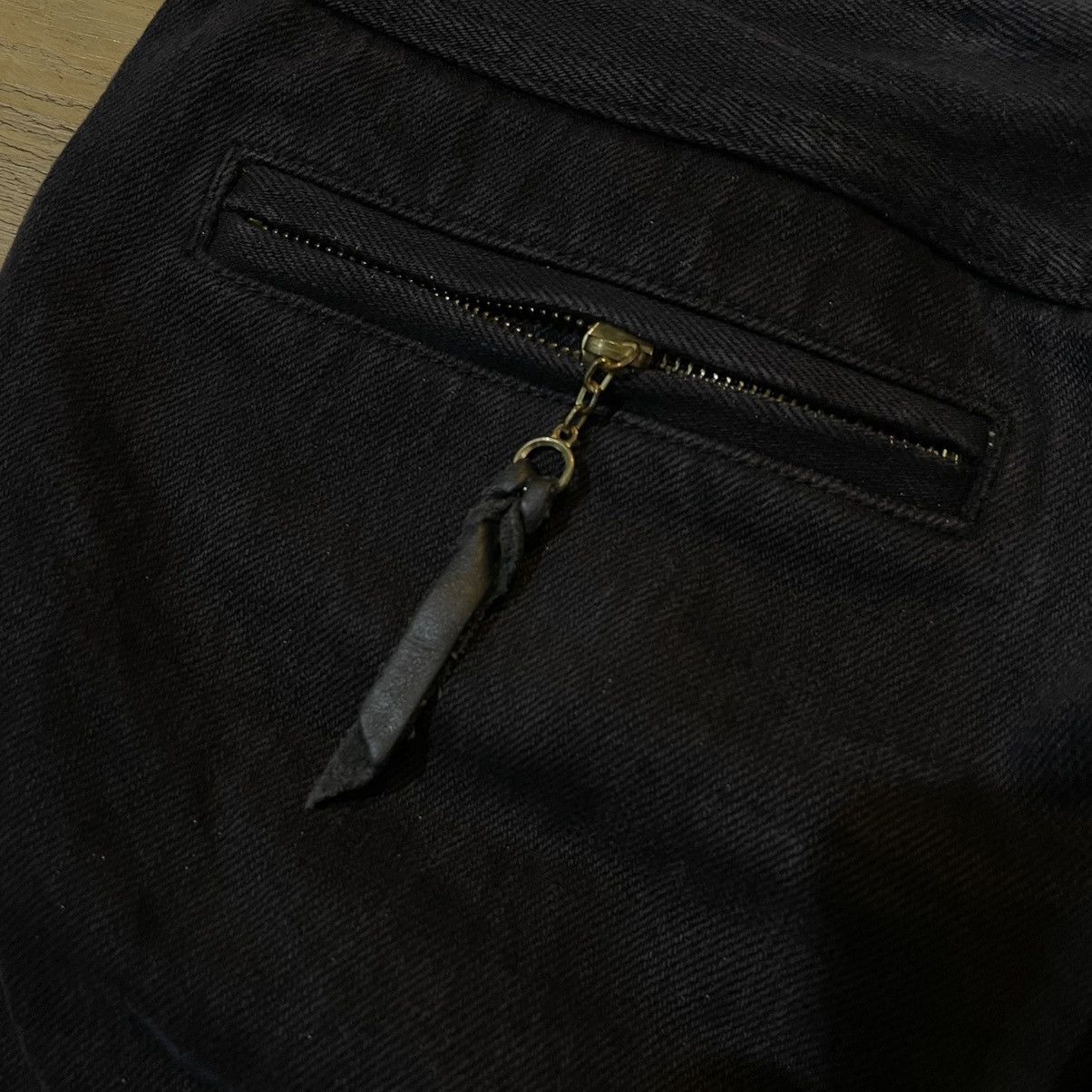 Vintage Langlitz leathers selvedge Kevlar denim Size US 33 - 5 Thumbnail