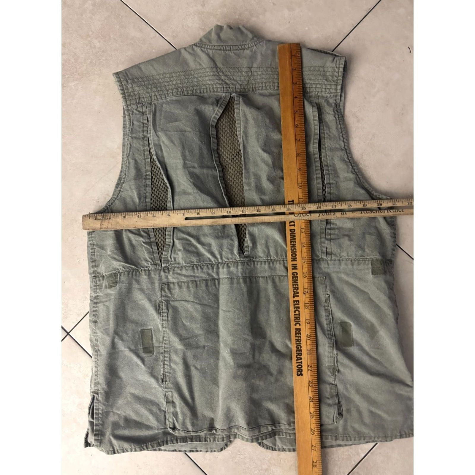 Vintage Cabela's Safari Series Green Zip Up Outdoor Vest Mens M Reg 5111 Size US M / EU 48-50 / 2 - 7 Thumbnail