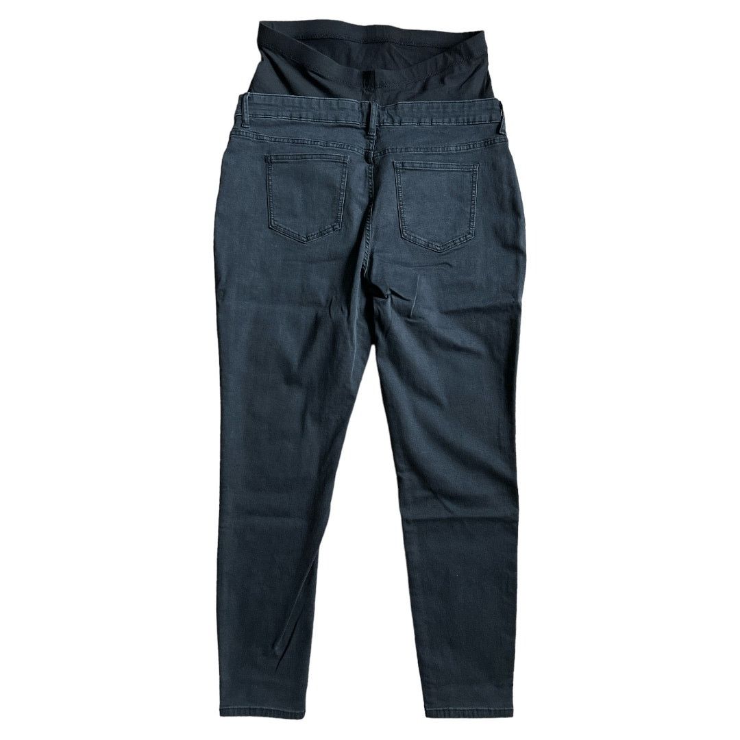 Asos Asos Washed Black Maternity Ultimate Skinny Jeans, US12 Size 34" / US 12 / IT 48 - 2 Thumbnail