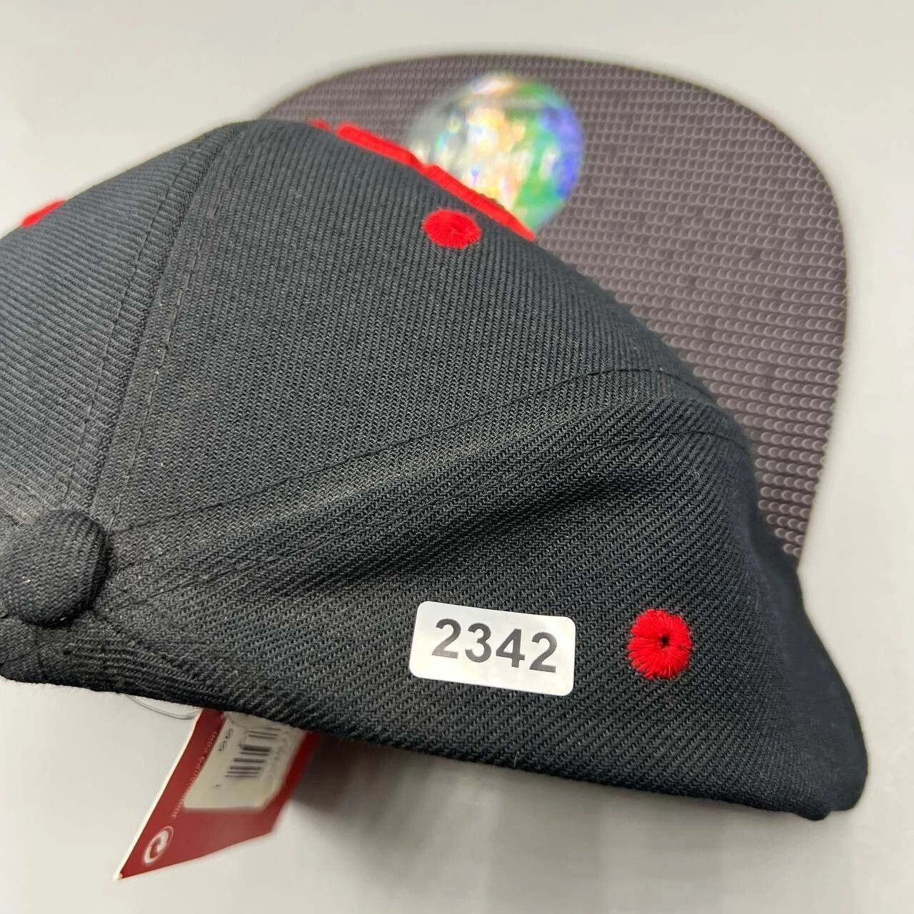 Jordan Brand Air Jordan 13 XIII Bred Hat Men Embroidered Snap Back Cap Size ONE SIZE - 8 Thumbnail