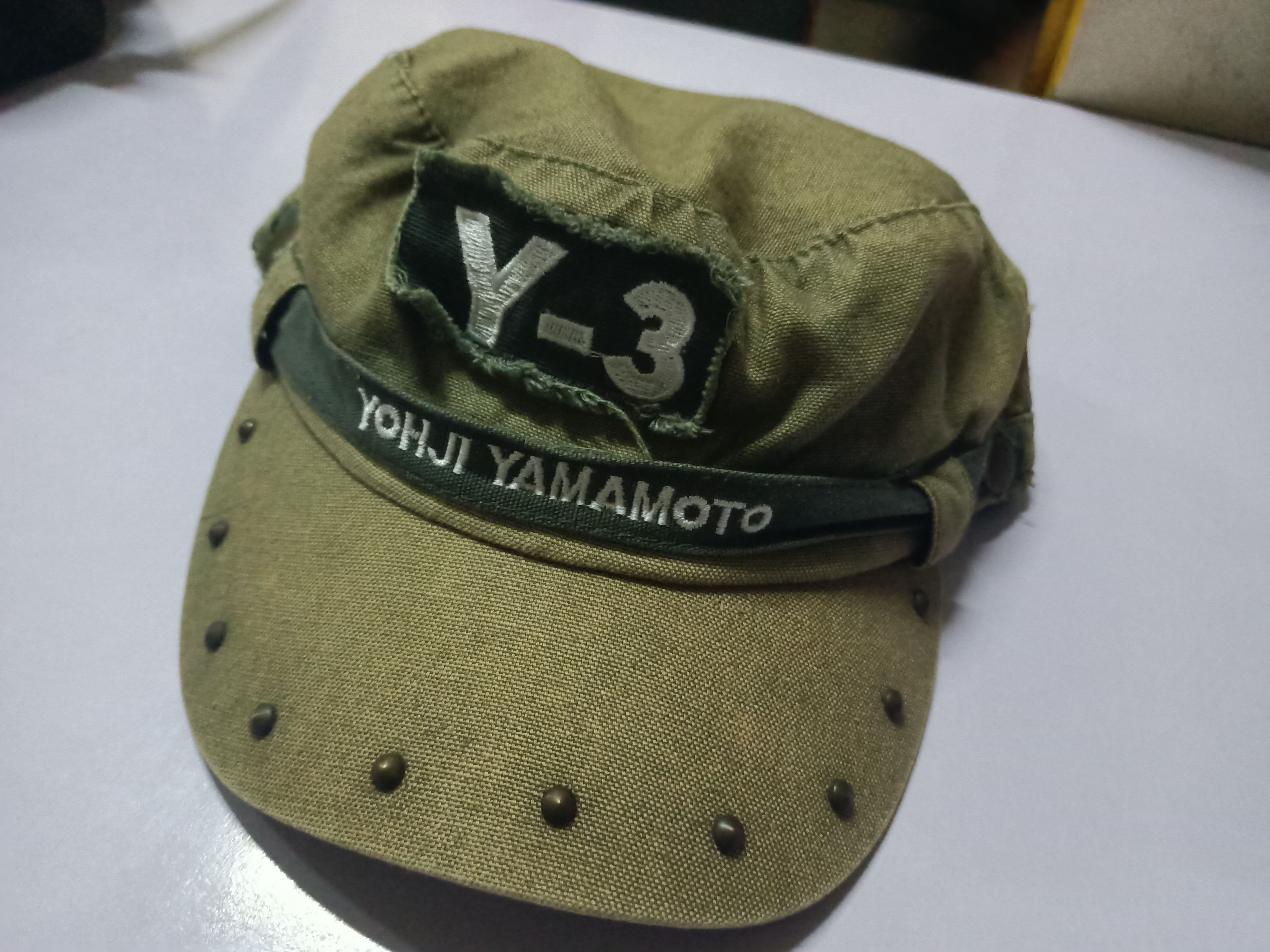 Pre-owned Vintage X Yohji Yamamoto Vintage Yohji Yamamoto Hat In Green