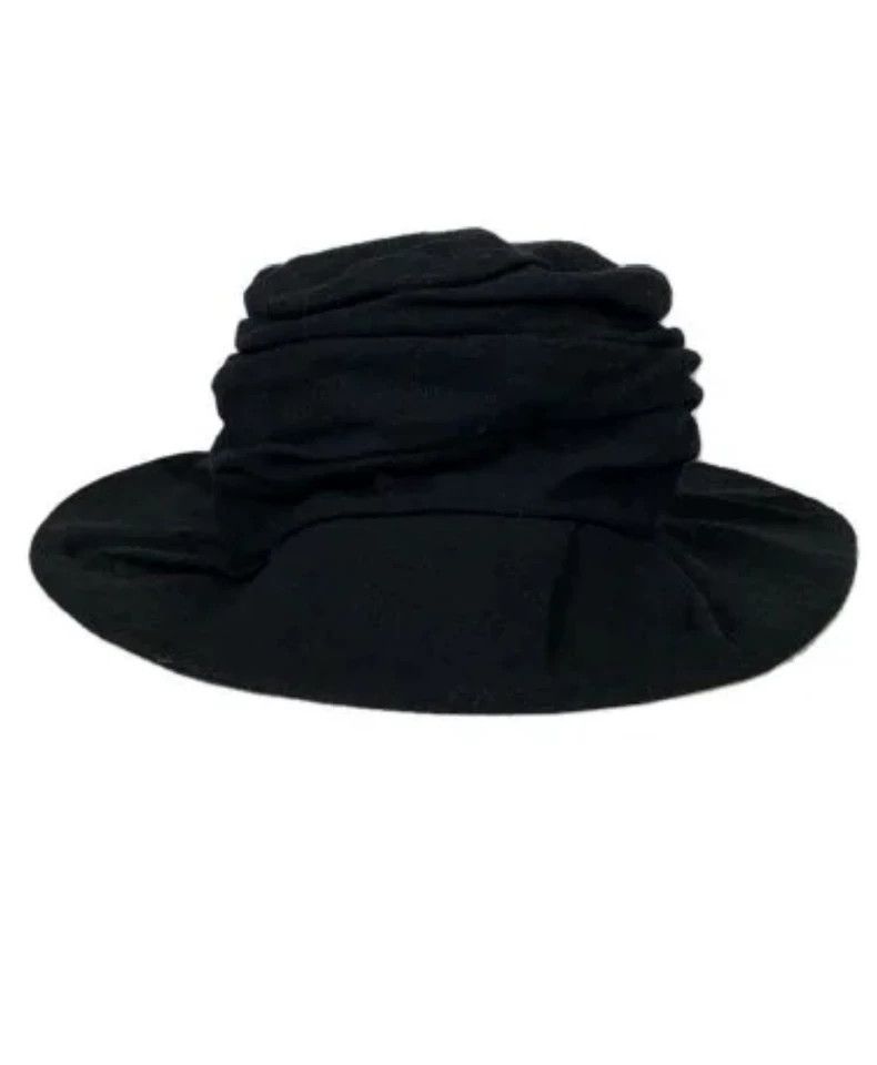 Y's Y's Black linen hat Size ONE SIZE - 1 Thumbnail