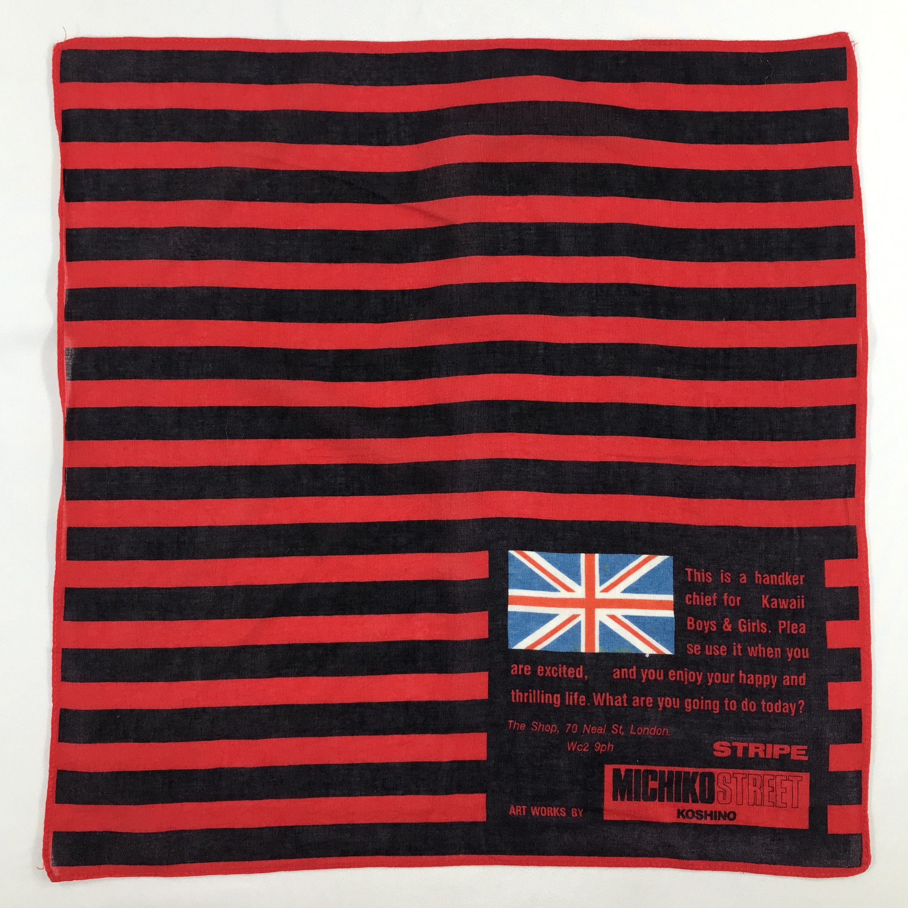 Michiko Koshino London × Vintage Michiko London Bandana / Handkerchief / Neckerchief - S2366 Size ONE SIZE - 1 Thumbnail