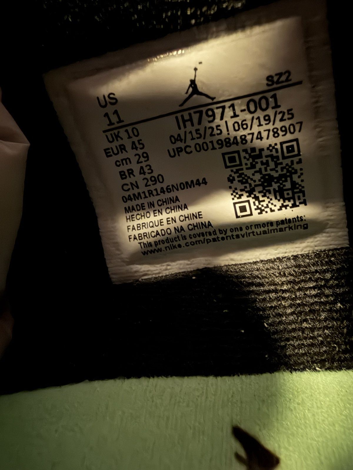 Jordan Brand × Travis Scott CJ1 T-Rexx Jumpman Jack Chase B 11 Size US 11 / EU 44 - 6 Thumbnail