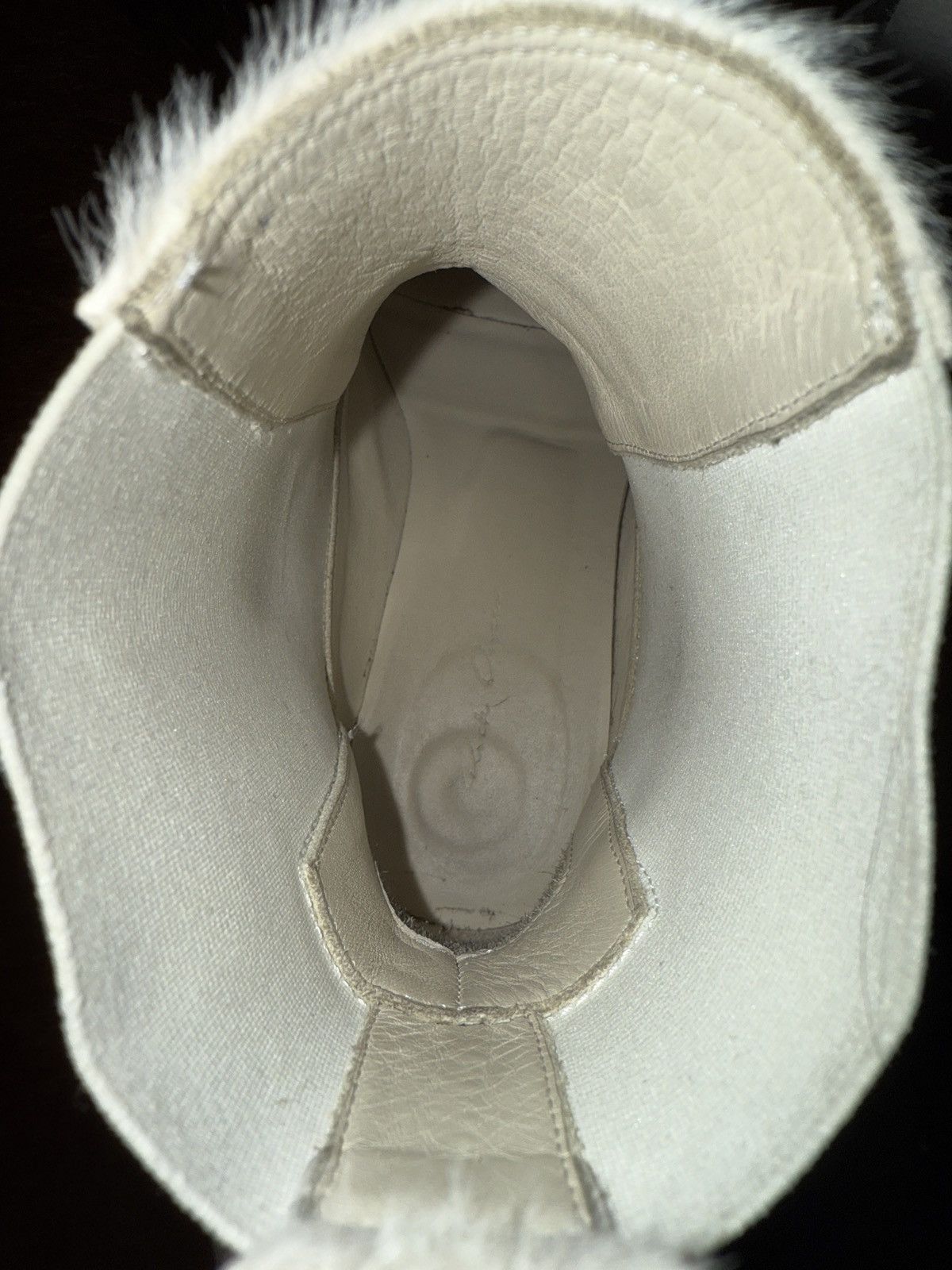 Rick Owens Rick Owen’s White Pony Kiss Boots SS20 Size US 7 / EU 40 - 4 Thumbnail