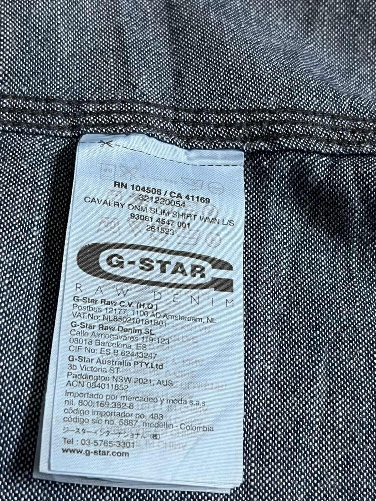 G-Star G-Star Raw woman’s denim shirt Size XS / US 0-2 / IT 36-38 - 3 Thumbnail