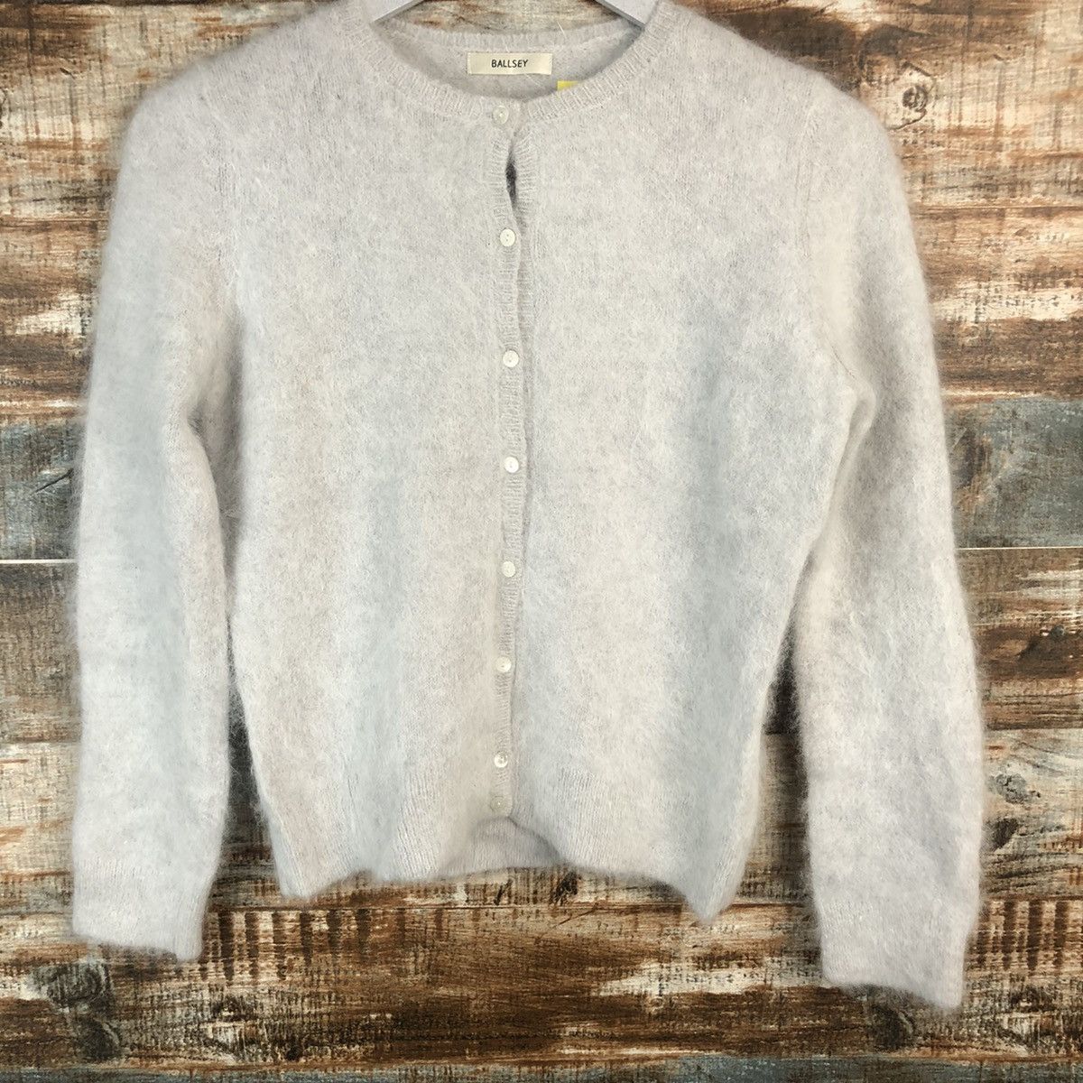 Homespun Knitwear × Japanese Brand Ballsey Grey Cardigans Knitwear #A1321 Size XS / US 0-2 / IT 36-38 - 6 Thumbnail