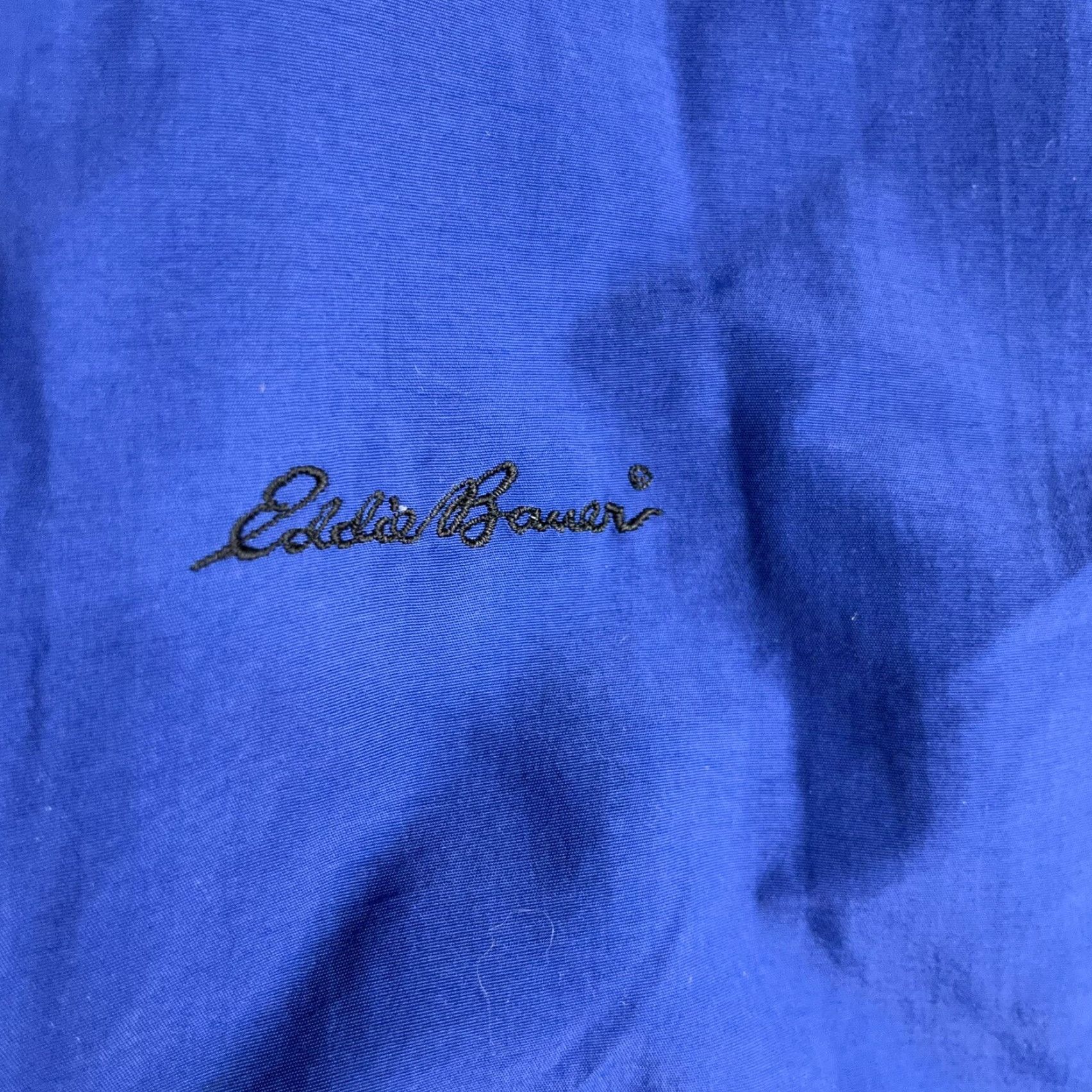 Eddie Bauer VINTAGE Eddie Bauer Windfoil Blue Lined Full Zip Jacket Mens M Jacket Size US M / EU 48-50 / 2 - 2 Thumbnail
