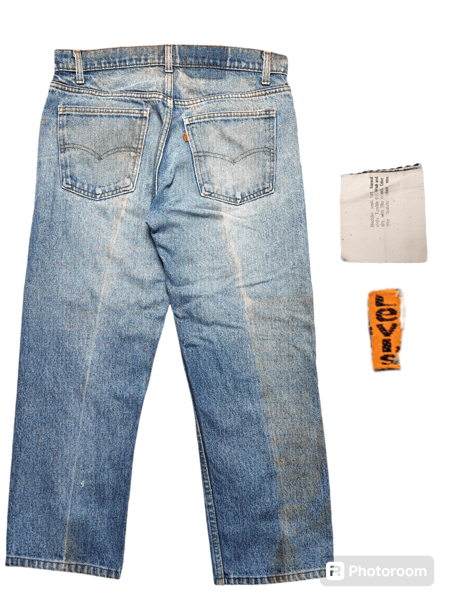 Jean 70s Vintage Levi’s Oren Tag Faded Jeans 32x34 Size US 32 / EU 48 - 2 Thumbnail