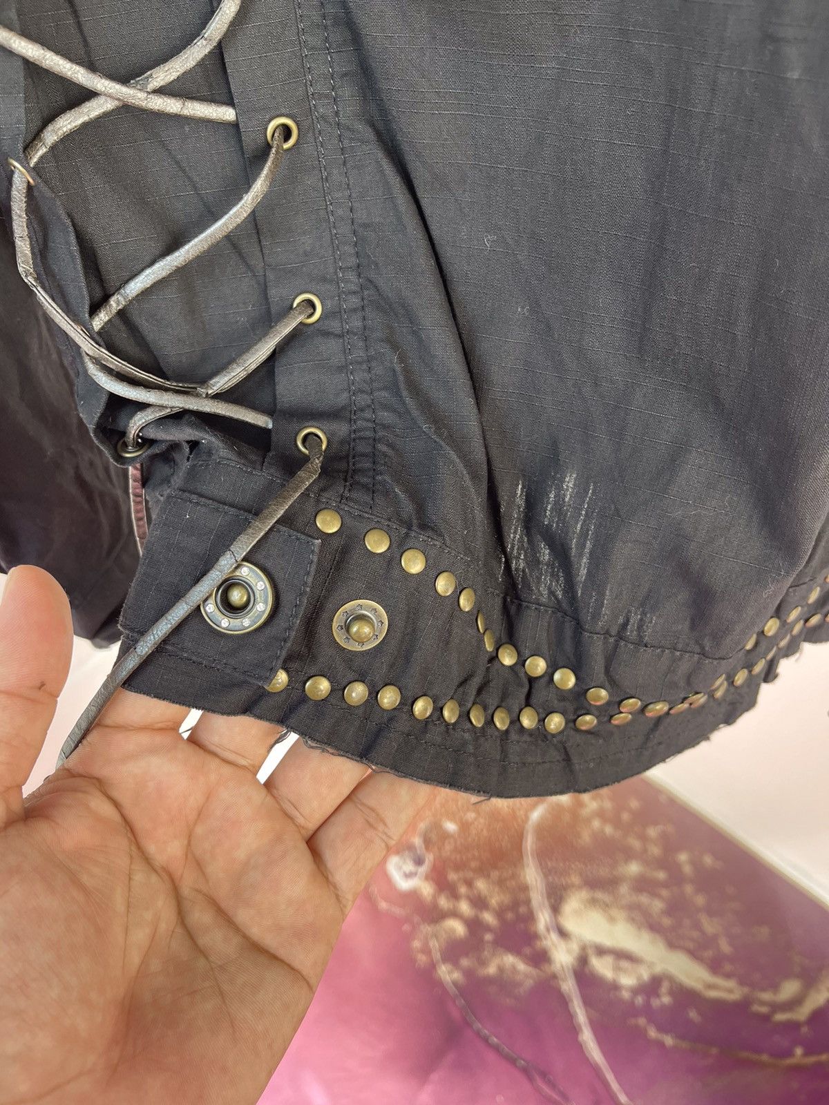 If Six Was Nine In The Attic Distressed Jacket A7 Size US M / EU 48-50 / 2 - 16 Thumbnail
