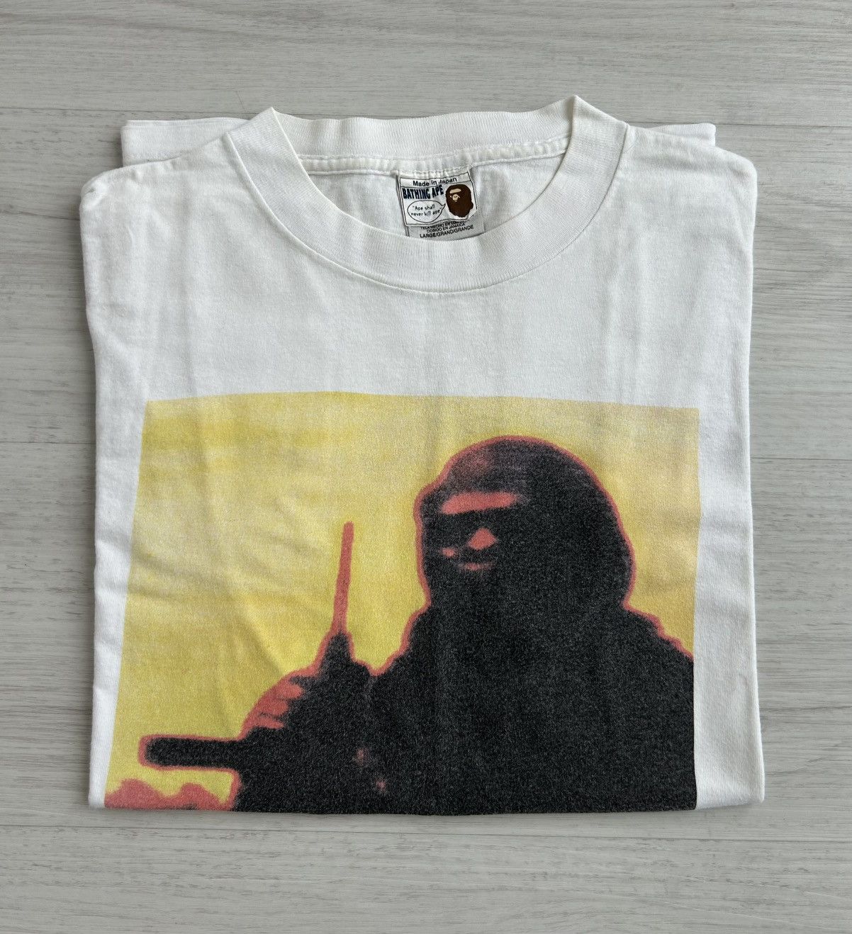 Bape VERY RARE OG 1996 A BATHING APE X FUTURA A.S.N.K.A TEE Size US L / EU 52-54 / 3 - 1 Thumbnail