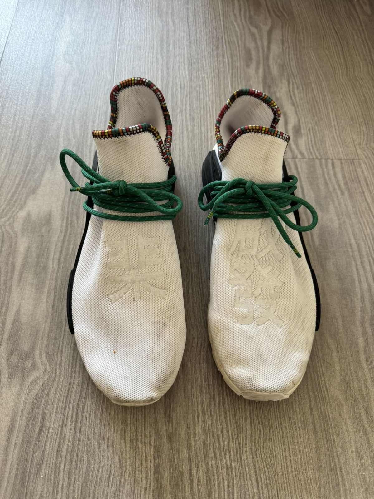 Adidas × Pharrell Adidas NMD Hu Pharrell Inspiration Pack White (Size 13) Size US 13 / EU 46 - 2 Thumbnail