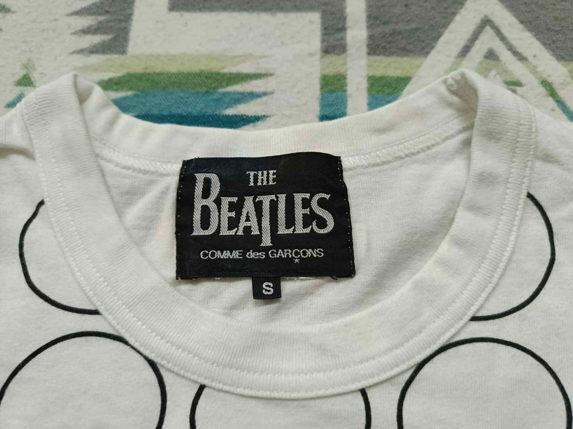Band Tees 🔥🔥Rare Comme Des Garcon's X The Beatles Tee Size S / US 4 / IT 40 - 2 Thumbnail