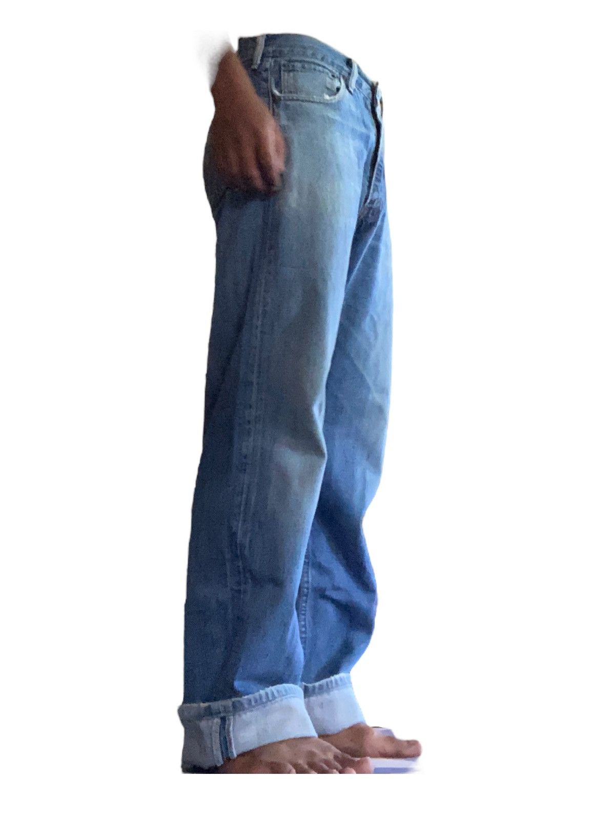 Levi's Vintage Levis 503 Japan Faded Wash Distressed Baggy Jeans Size US 30 / EU 46 - 18 Thumbnail