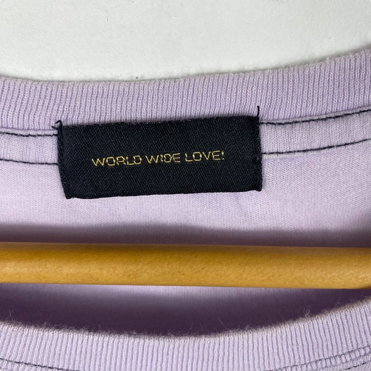 Japanese Brand Japanese Brand WORLD WIDE LOVE Soap Graphic Tee Shirt Size 1 Size M / US 6-8 / IT 42-44 - 5 Thumbnail