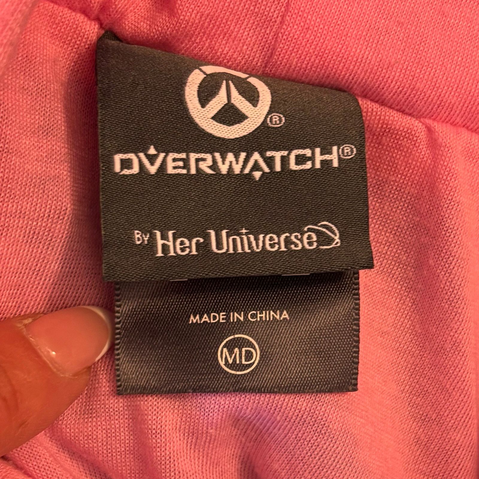 UNIVERSAL PRODUCTS. Overwatch by Her Universe Medium Windbreaker Light Jacket Size M / US 6-8 / IT 42-44 - 6 Thumbnail