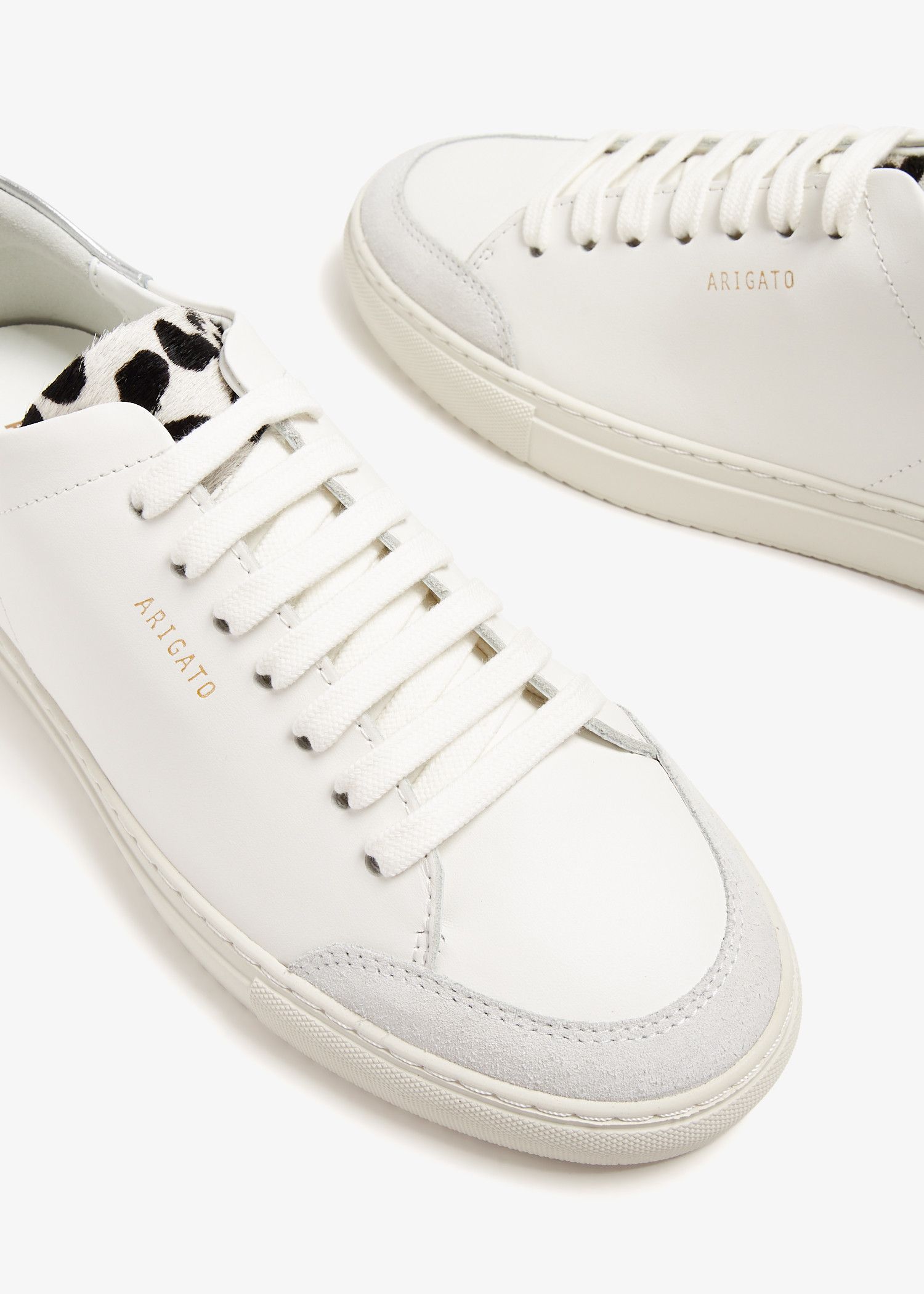 Axel Arigato o1s22i1n0425 Low-Top Sneakers in White/Silver Size US 6 / IT 36 - 3 Thumbnail
