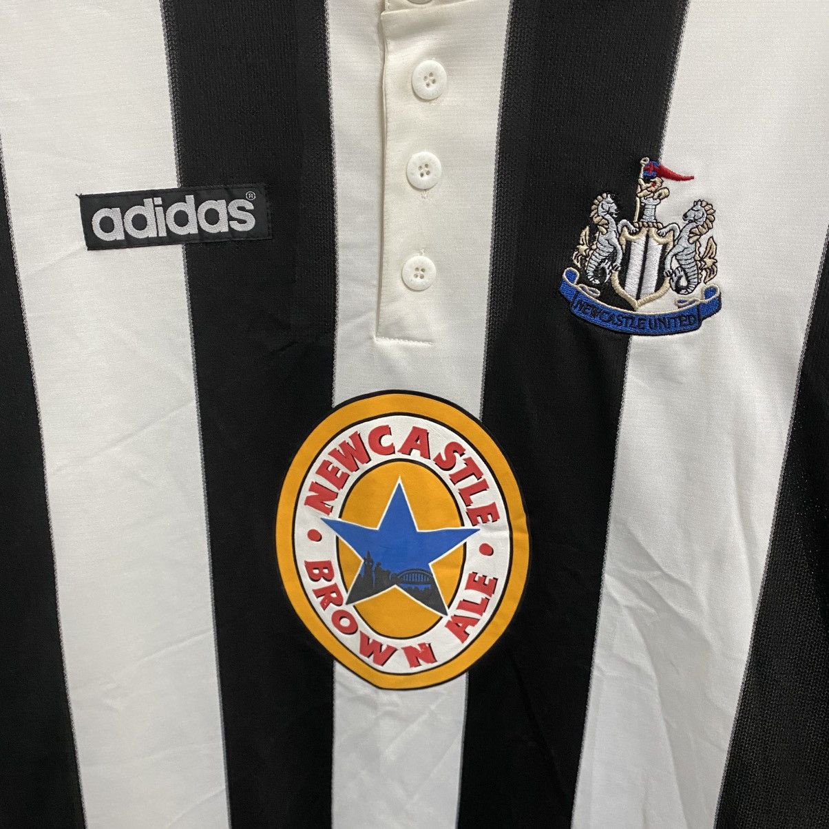 Adidas Vintage 90s Adidas Newcastle United 1995-97 Home Jersey Size US XL / EU 56 / 4 - 5 Thumbnail