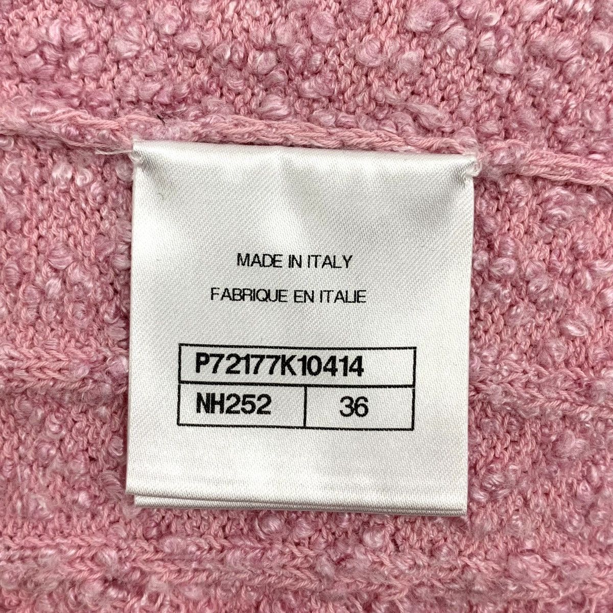 Chanel Chanel Cable Knit V-neck Long Sleeve Cardigan Dress K26WX Size S / US 4 / IT 40 - 8 Thumbnail