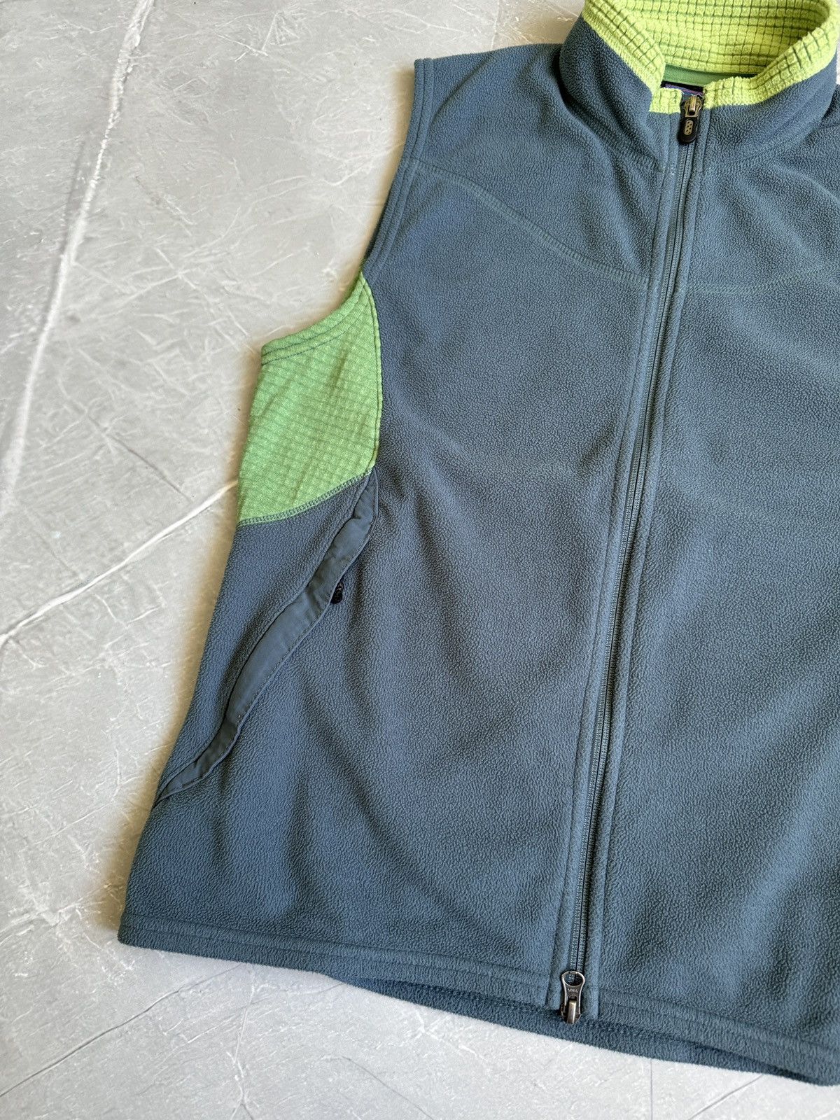 Patagonia Vintage Patagonia Polartec Fleece Zip Vest Gorpcore Size L / US 10 / IT 46 - 4 Thumbnail
