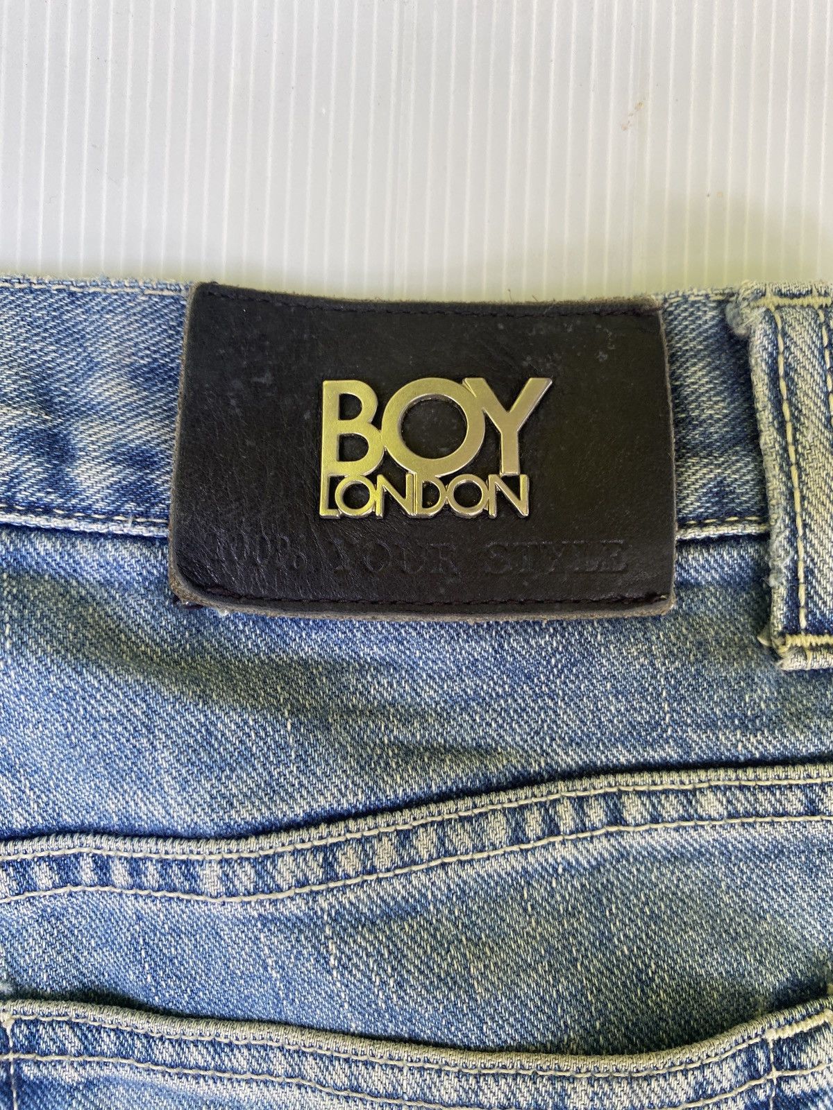 Boy London × If Six Was Nine Vintage boy london denim Size US 28 / EU 44 - 13 Thumbnail