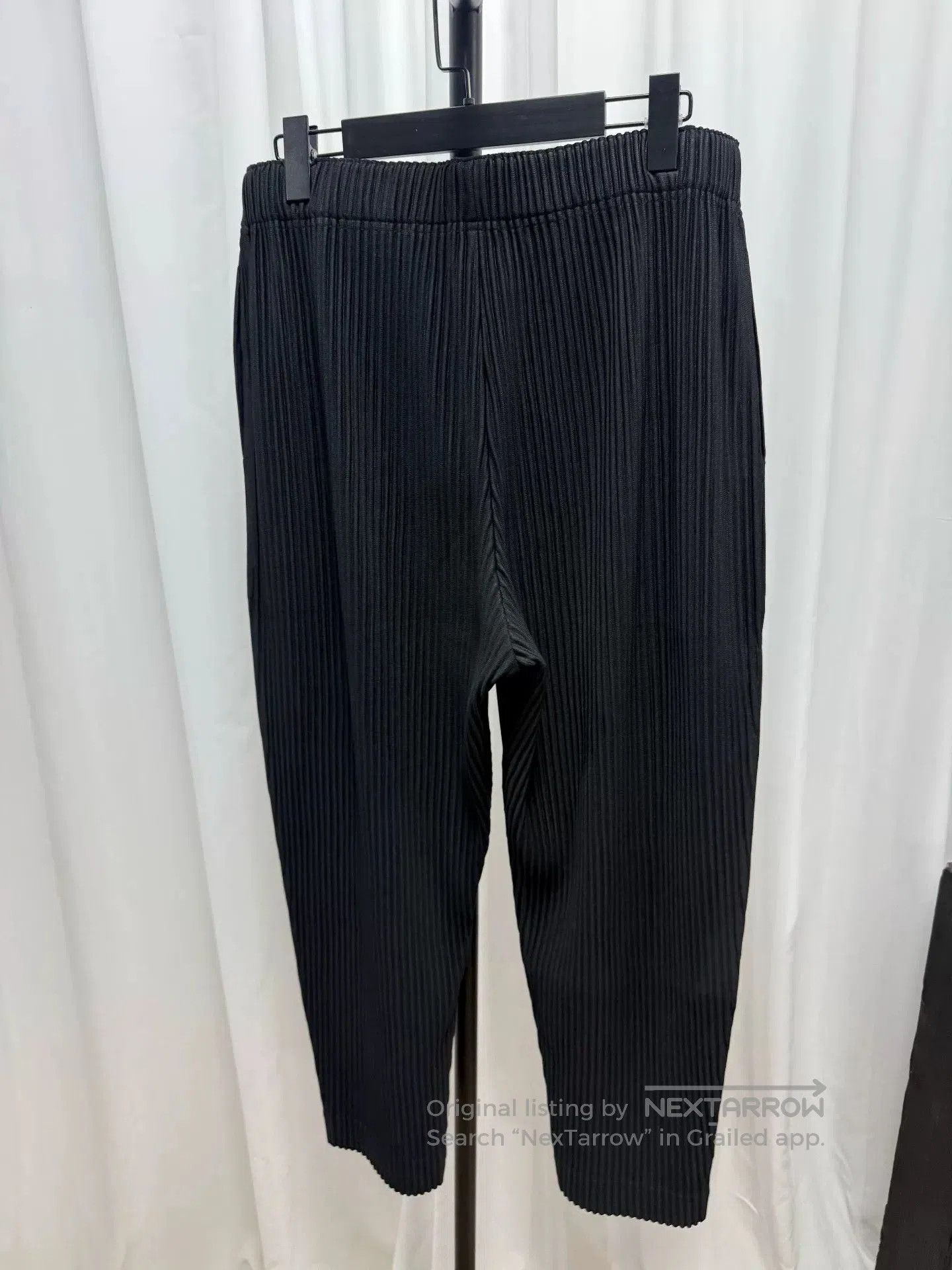 Homme Plisse Issey Miyake Issey Miyake Homme Plisse JF103 Tapered Trousers. Size US 34 / EU 50 - 4 Thumbnail