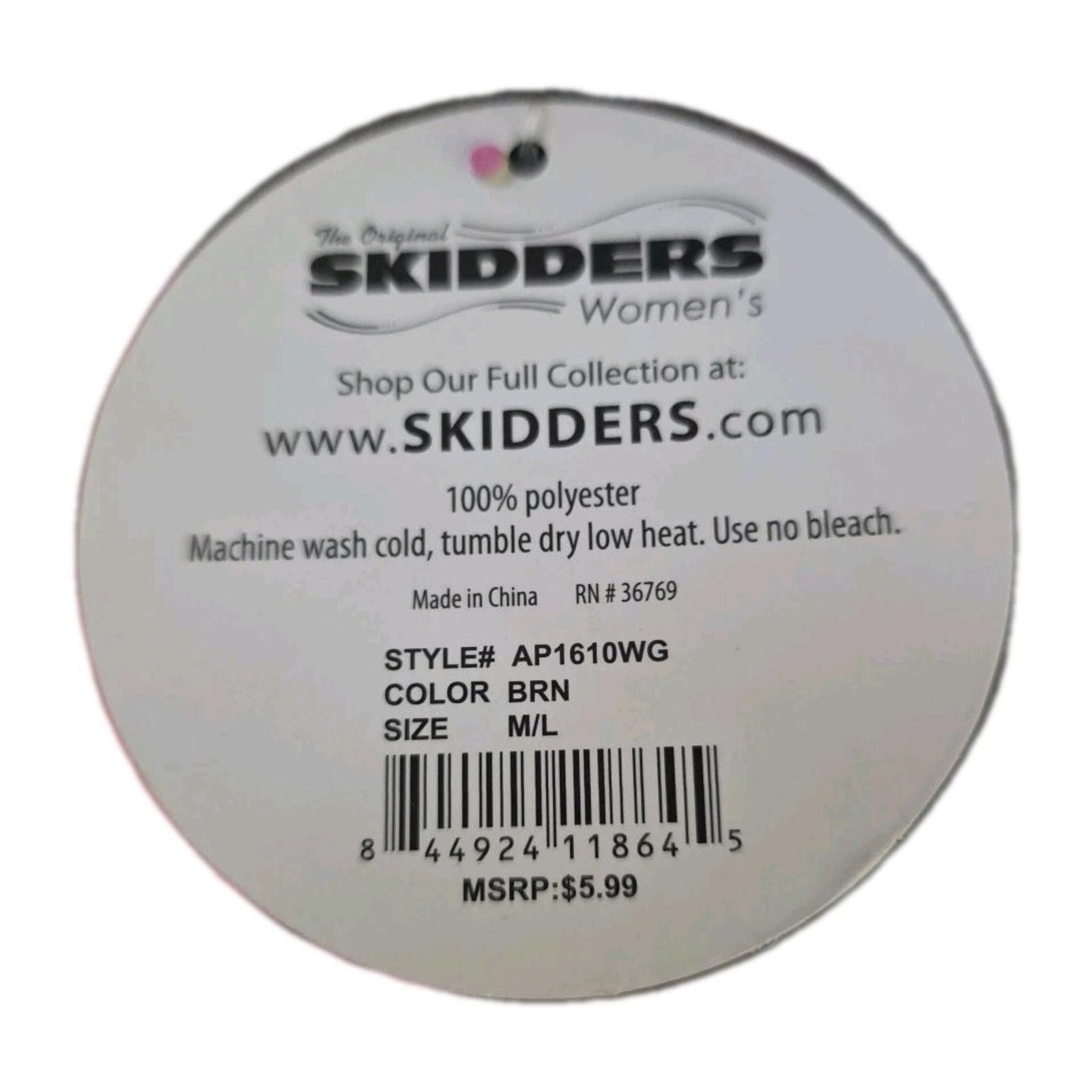 Other NEW Original Skidders Women’s M/L Plush Lined Slippers With Size US 7.5 / IT 37.5 - 6 Thumbnail