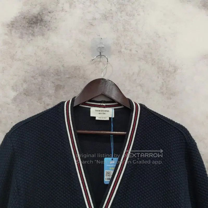 Thom Browne Thom Browne Yellow Wool Cardigan for Men . Size US M / EU 48-50 / 2 - 3 Thumbnail