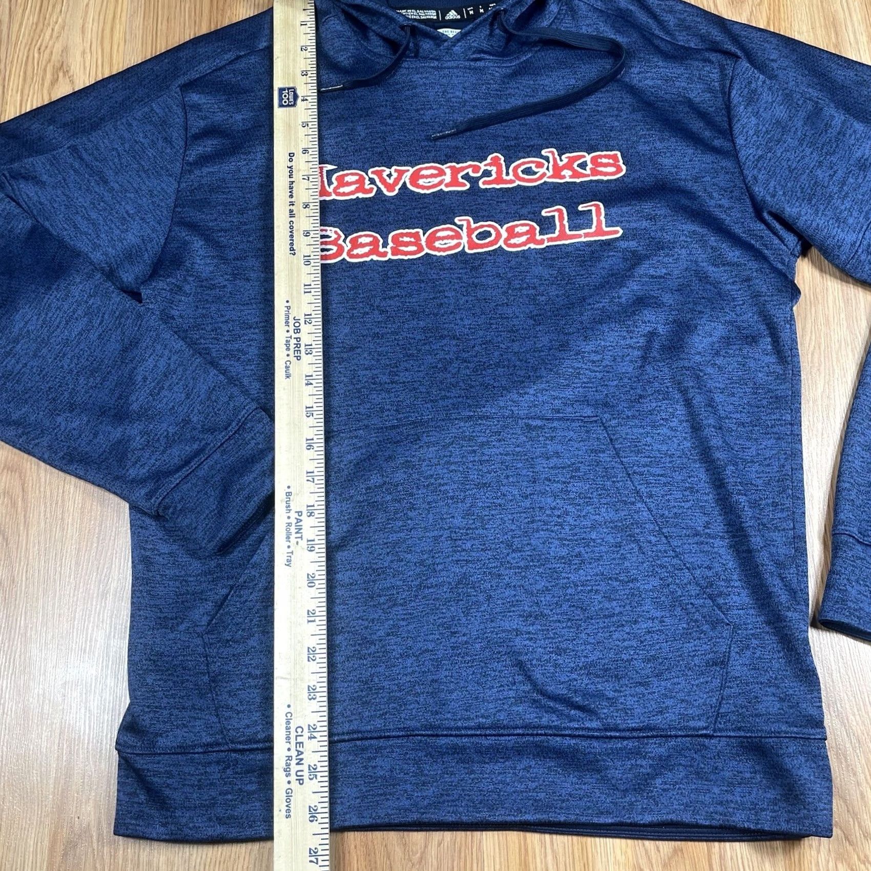 Adidas Adidas Mavericks Baseball Hoodie Mens Medium Blue Climawarm Polyester Sweatshirt Size US M / EU 48-50 / 2 - 4 Thumbnail