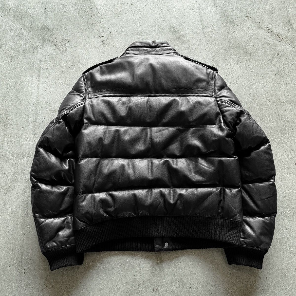 Dior Dior Homme AW08 Leather Puffer Down Jacket By KVA Size US L / EU 52-54 / 3 - 2 Thumbnail