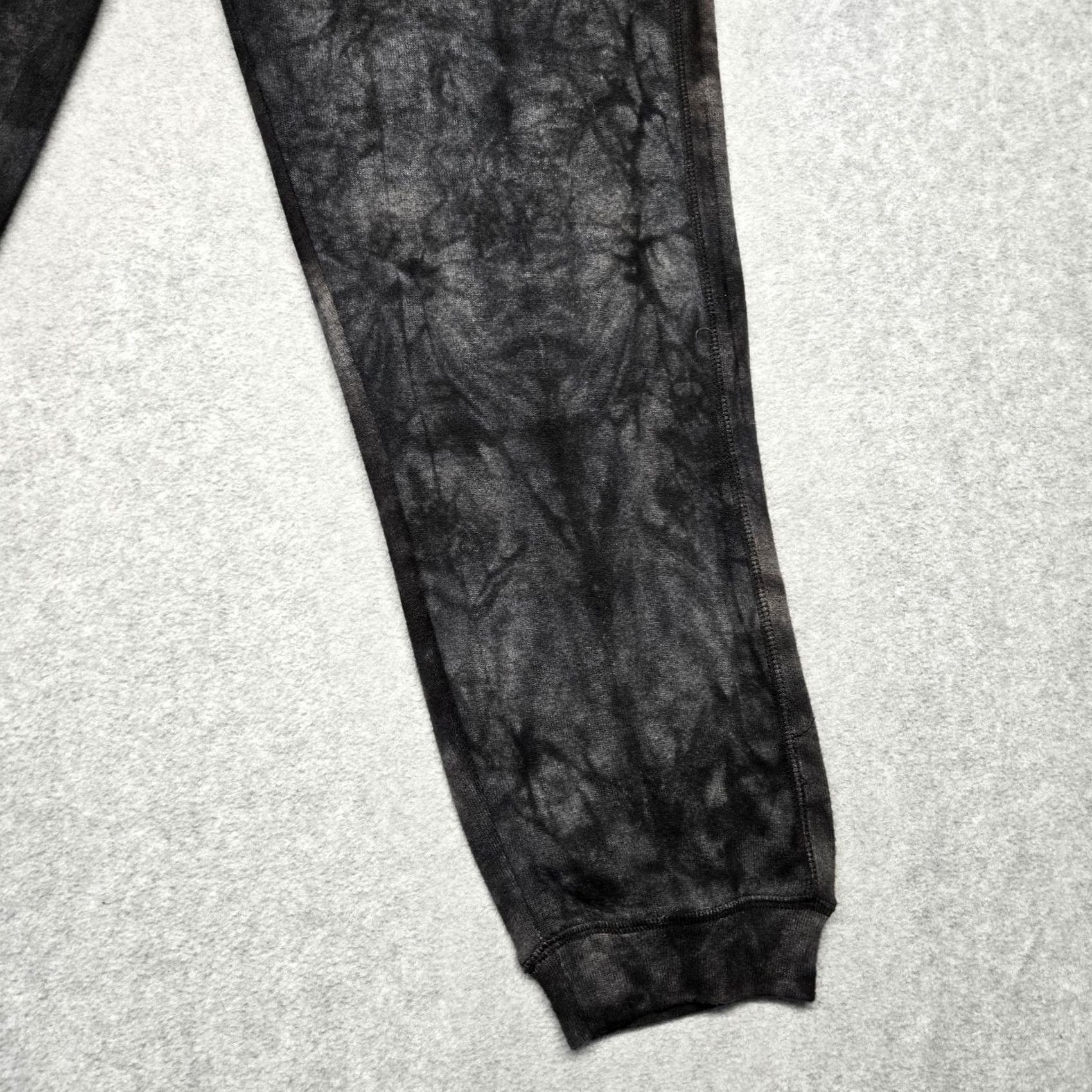Vintage French Kyss Pants Womens Large Black Mineral Wash Jogger Sweatpants NWT Pockets XS? Size 36" / US 14 / IT 50 - 4 Thumbnail
