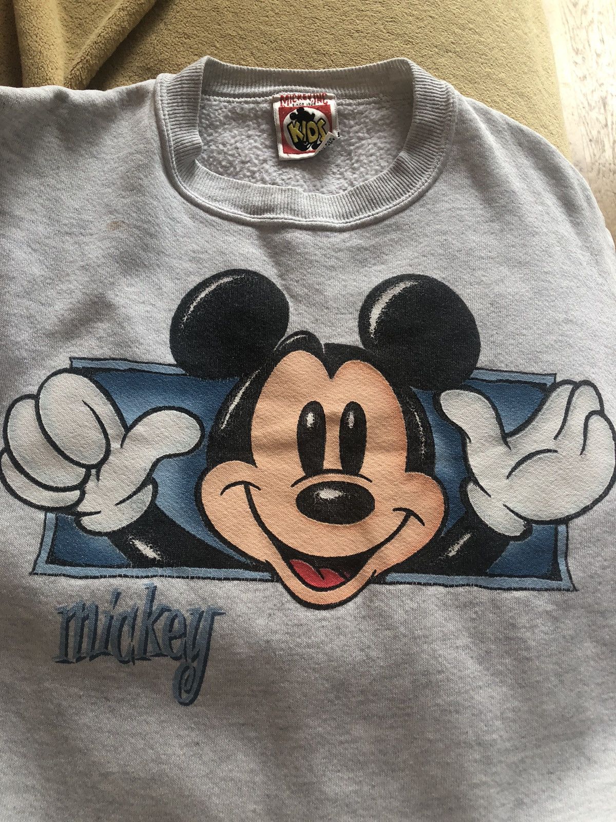 Disney × Vintage DISNEY VINTAGE MICKEY MOUSE MADE IN USA SWEATSHIRT CREWNECK Size US L / EU 52-54 / 3 - 2 Thumbnail