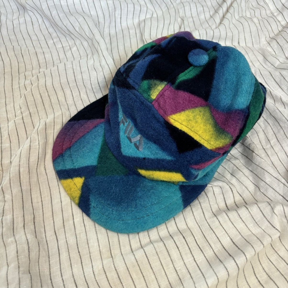 Fila Fila vintage fleece hat one size rare 90s Size ONE SIZE - 1 Thumbnail