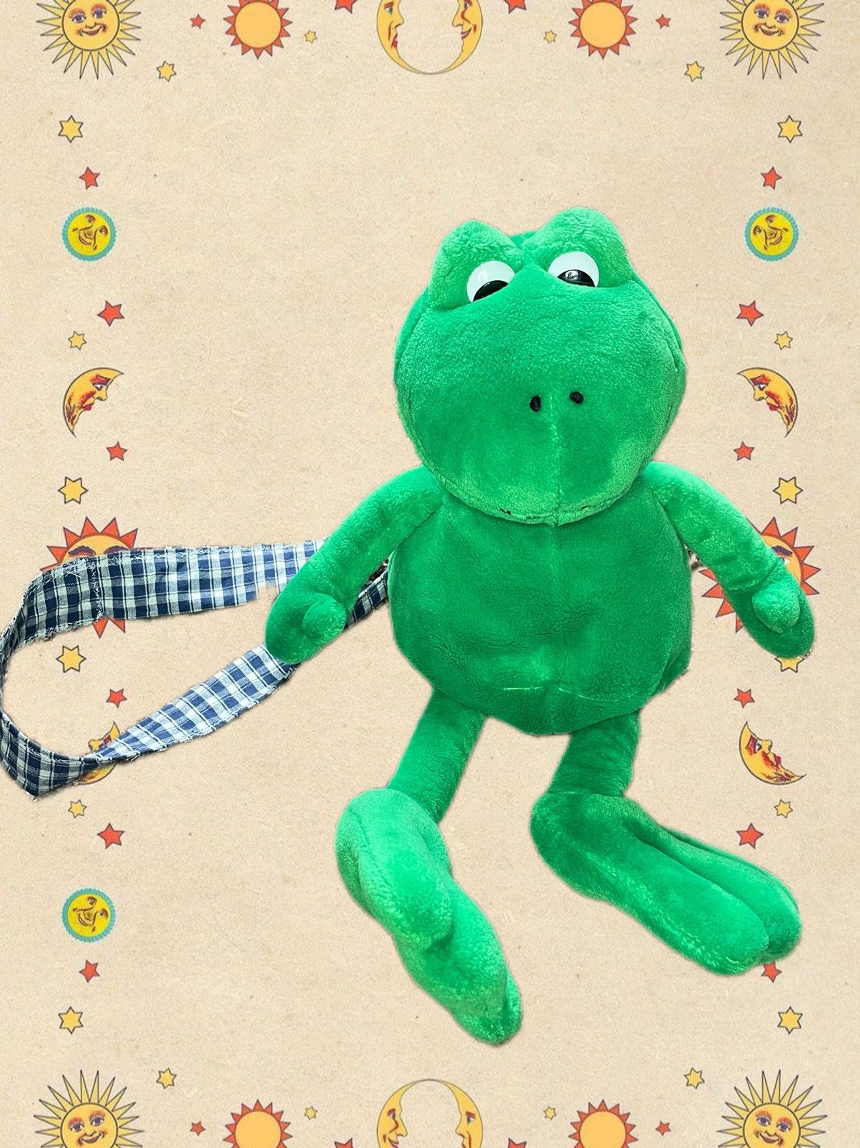 Handmade × Vintage Custom Frog Plush Bag Size ONE SIZE - 1 Thumbnail