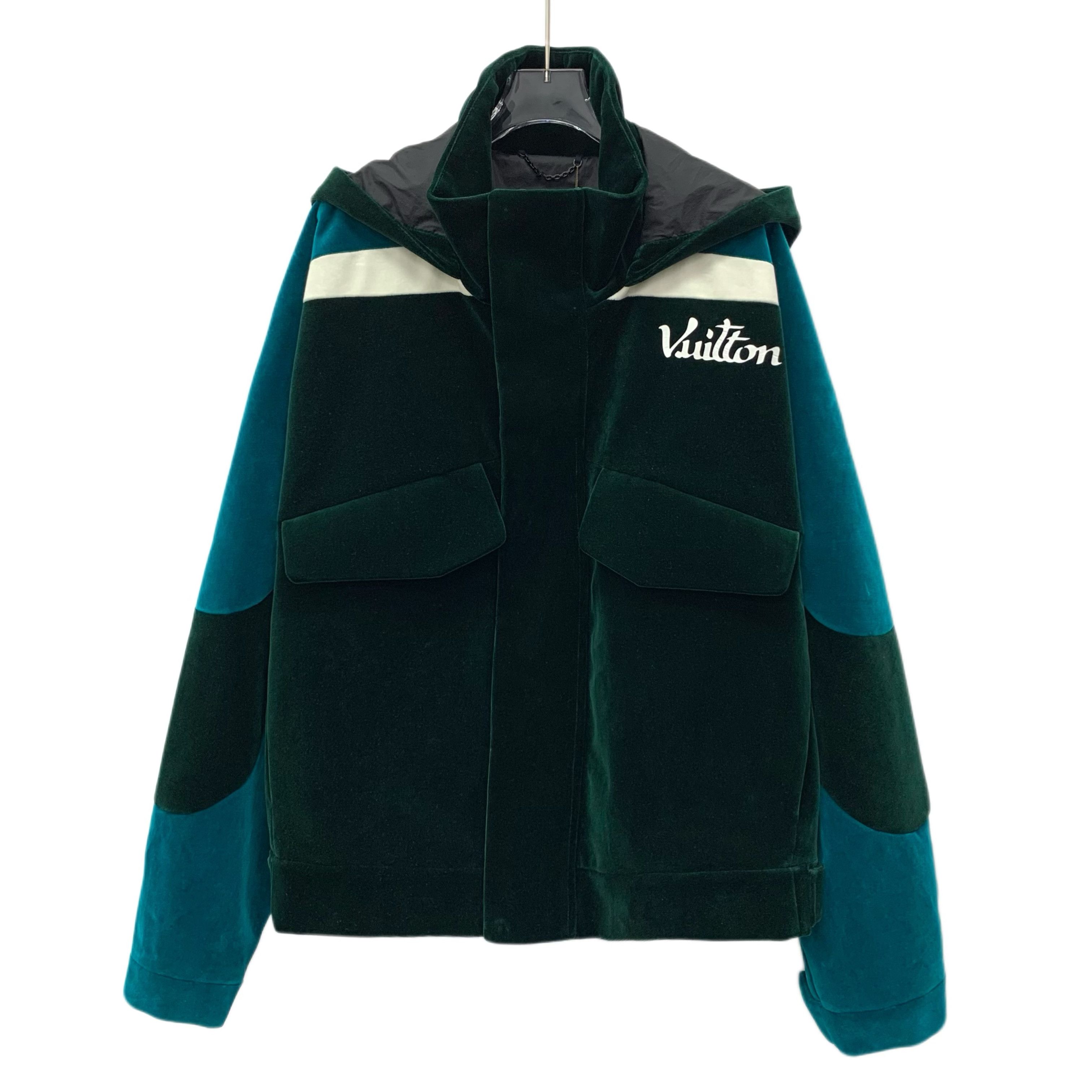Louis Vuitton Louis Vuitton 22 Colorblock Logo Cotton Hoodie Jacket 50 Size US M / EU 48-50 / 2 - 1 Thumbnail