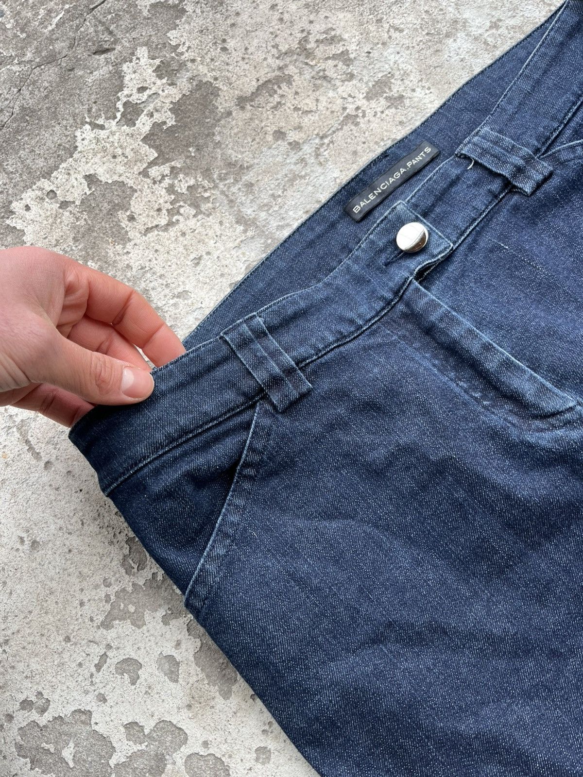 Balenciaga 2009 Balenciaga Pants Archive Denim Jeans Size 27" / US 4 / IT 40 - 11 Thumbnail