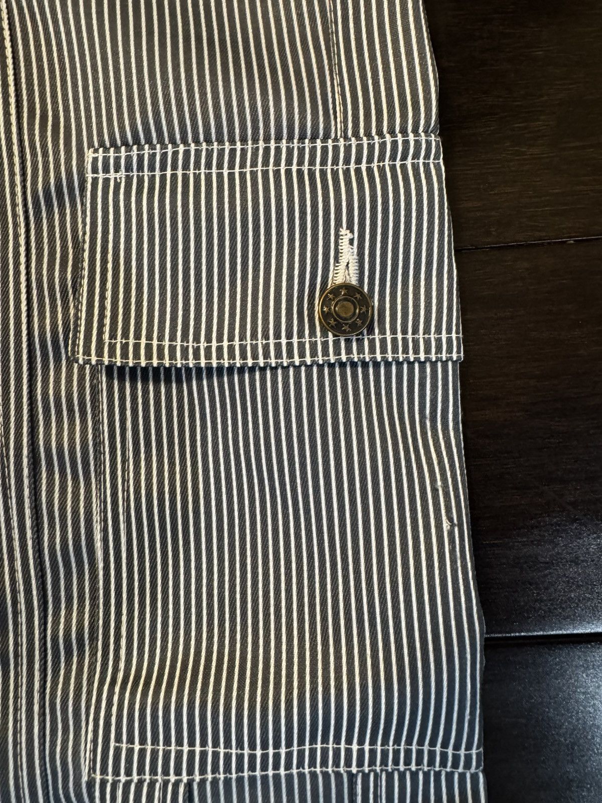 Japanese Brand Pinstripe Pants Size US 30 / EU 46 - 3 Thumbnail