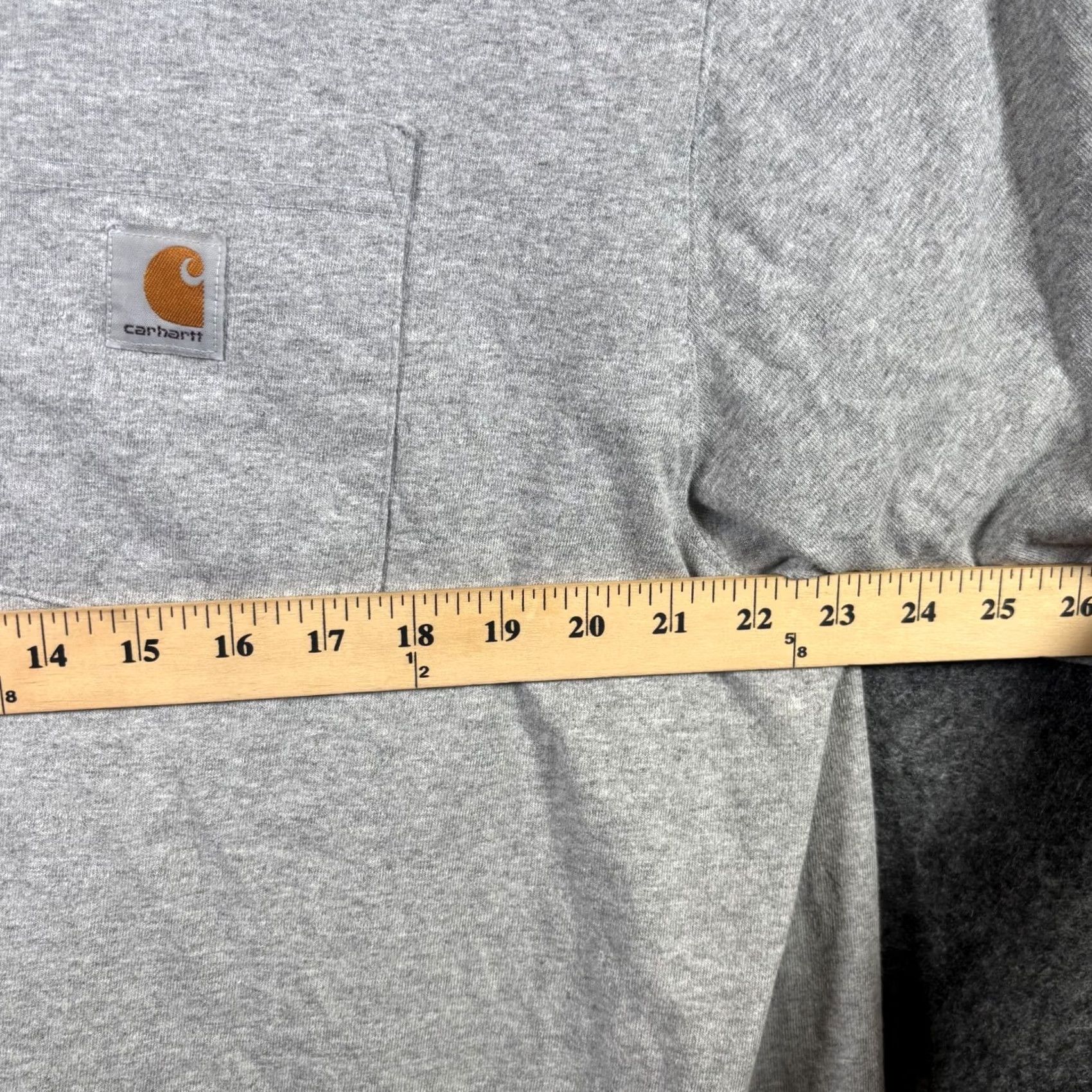 Carhartt Carhartt T-Shirt Mens XL Gray Cotton Crew Neck Short Sleeve Pullover Pullover? Size US XL / EU 56 / 4 - 2 Thumbnail