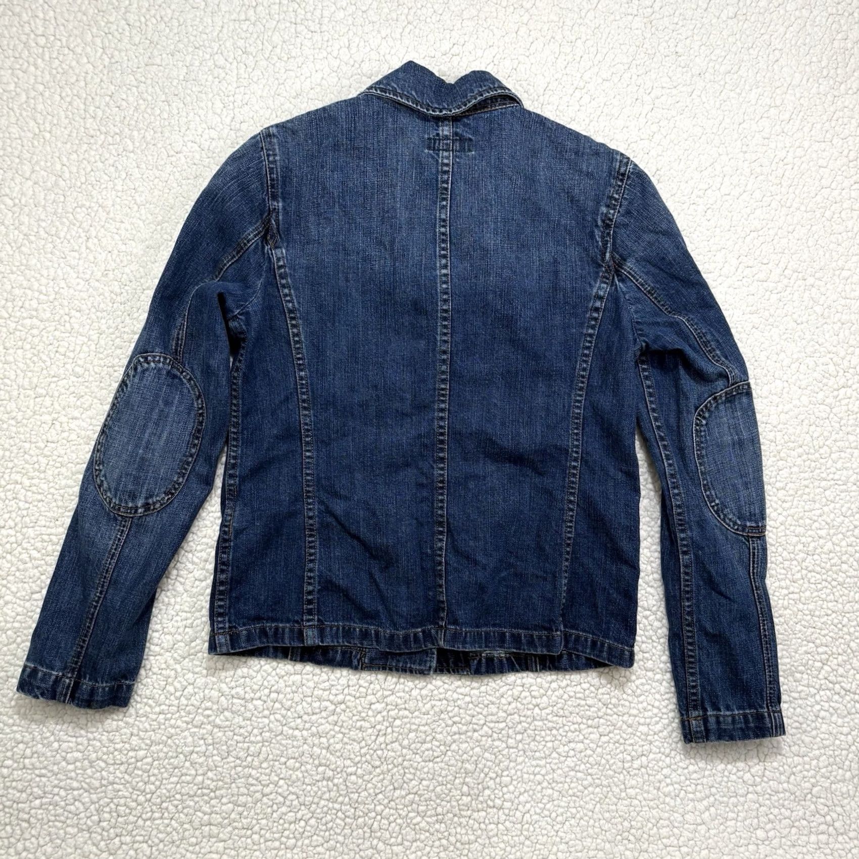 Ralph Lauren Ralph Lauren Jeans Co. Chore Denim Jacket S Jean Utility Pockets Elbow Patch Women Size 28" / US 6 / IT 42 - 6 Thumbnail