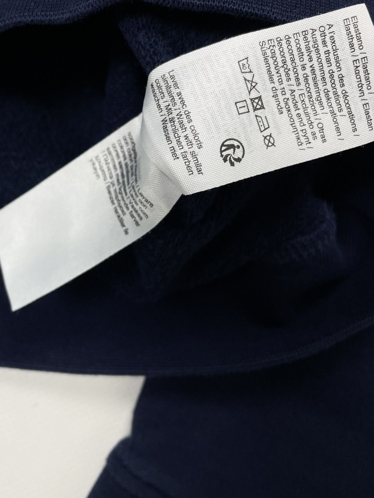 Lacoste Lacoste 🐊 Size : S Basic Blue Crewneck Sweatshirt Size US S / EU 44-46 / 1 - 6 Thumbnail