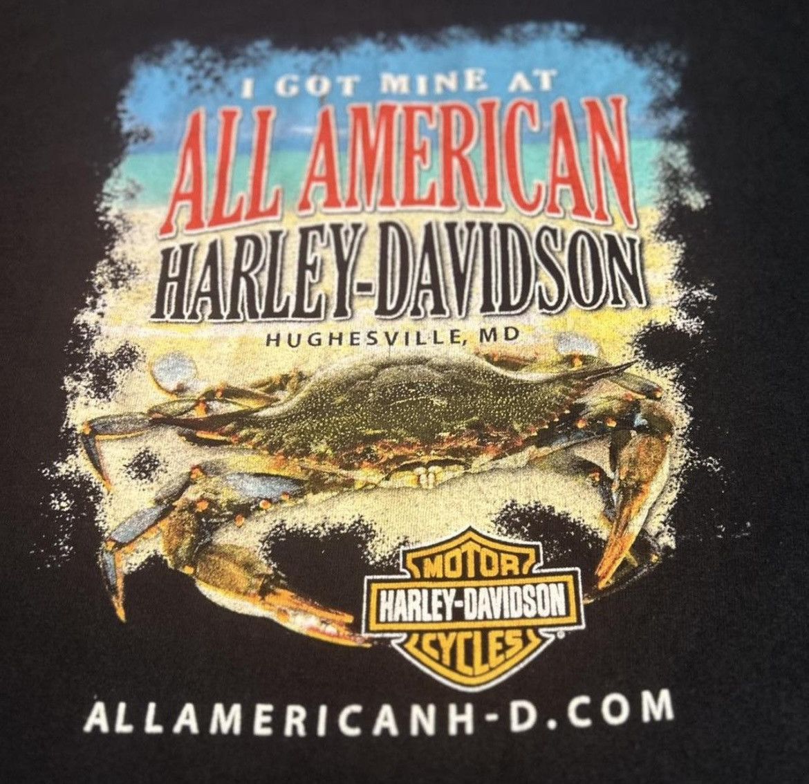 Ed Hardy Harley Davidson Maryland beach shirt Size US XL / EU 56 / 4 - 3 Thumbnail