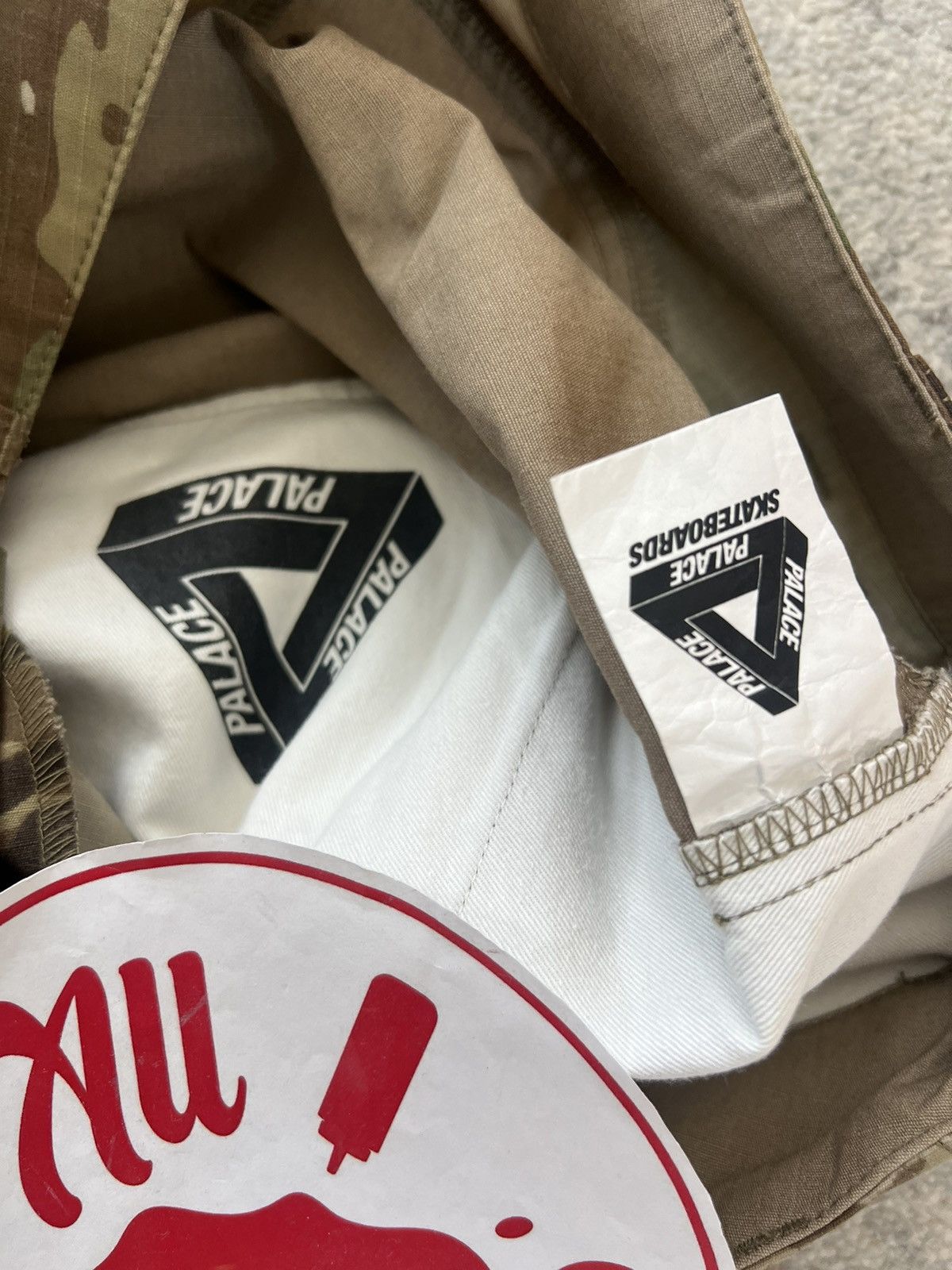 Palace Palace FW19 NYCO P Carp Camo Cargo Trouser Size US 34 / EU 50 - 4 Thumbnail