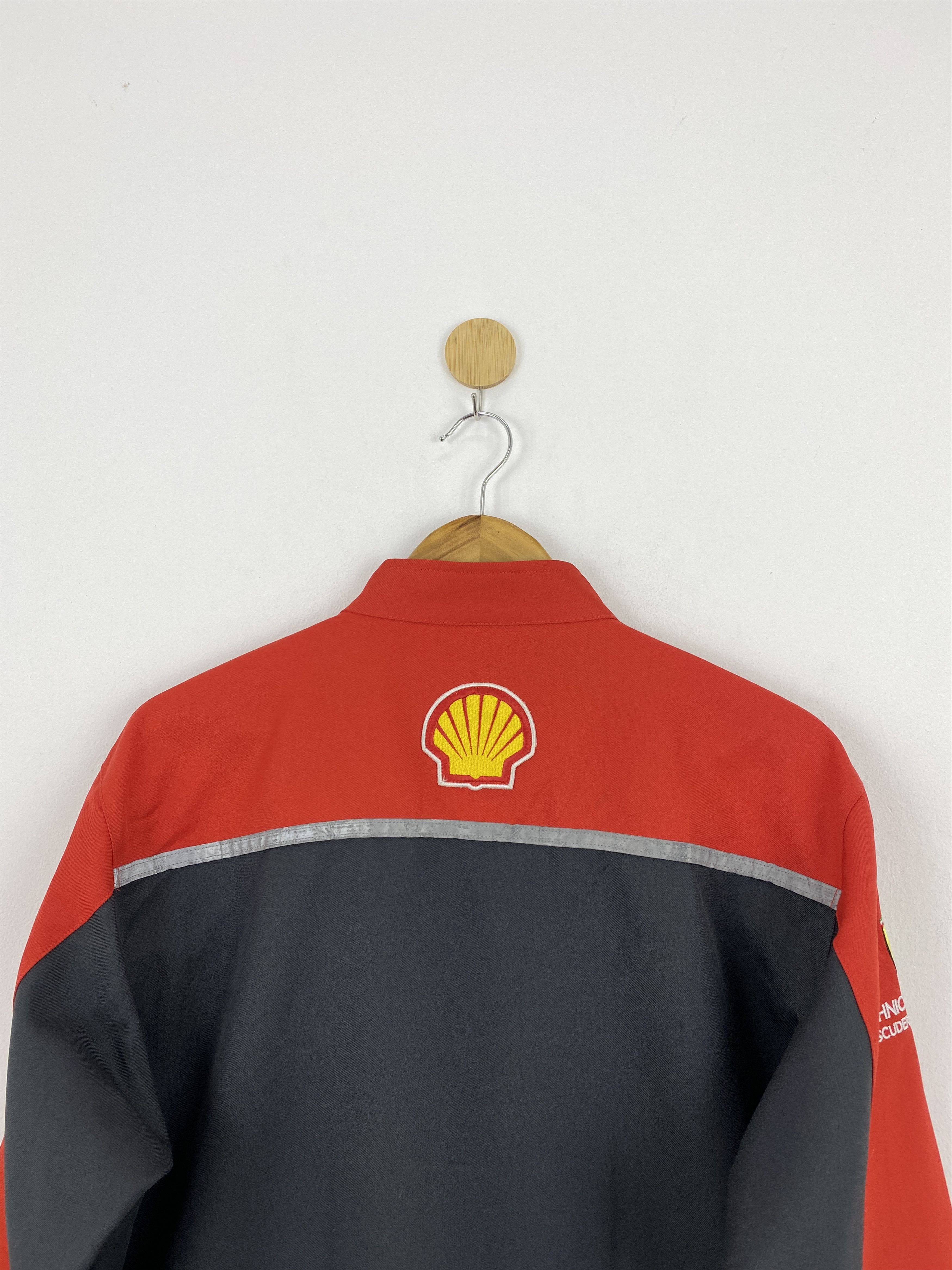 Ferrari Vintage Shell Helix Ferrari Racing Workers Jacket J1775 Size US M / EU 48-50 / 2 - 4 Thumbnail