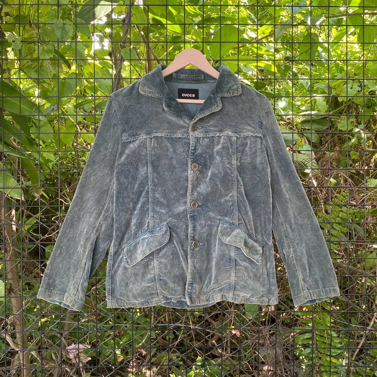 Issey Miyake Vintage Issey Miyake Zucca Velvet Jacket Size US M / EU 48-50 / 2 - 1 Thumbnail