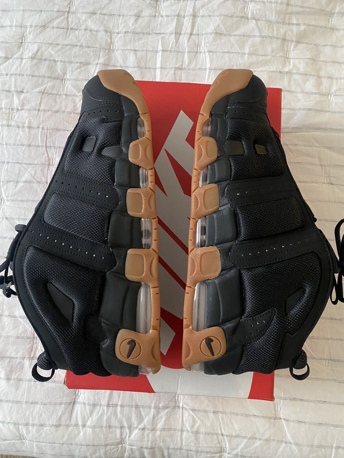 Nike Nike Air More Uptempo Low Black Sz13 Brand New Size US 13 / EU 46 - 10 Thumbnail