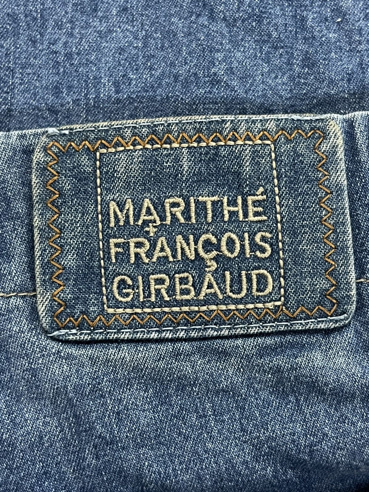 Marithe + Francois Girbaud Vintage Marithé François Girbaud Denim Cargo Shorts Size US 34 / EU 50 - 10 Thumbnail