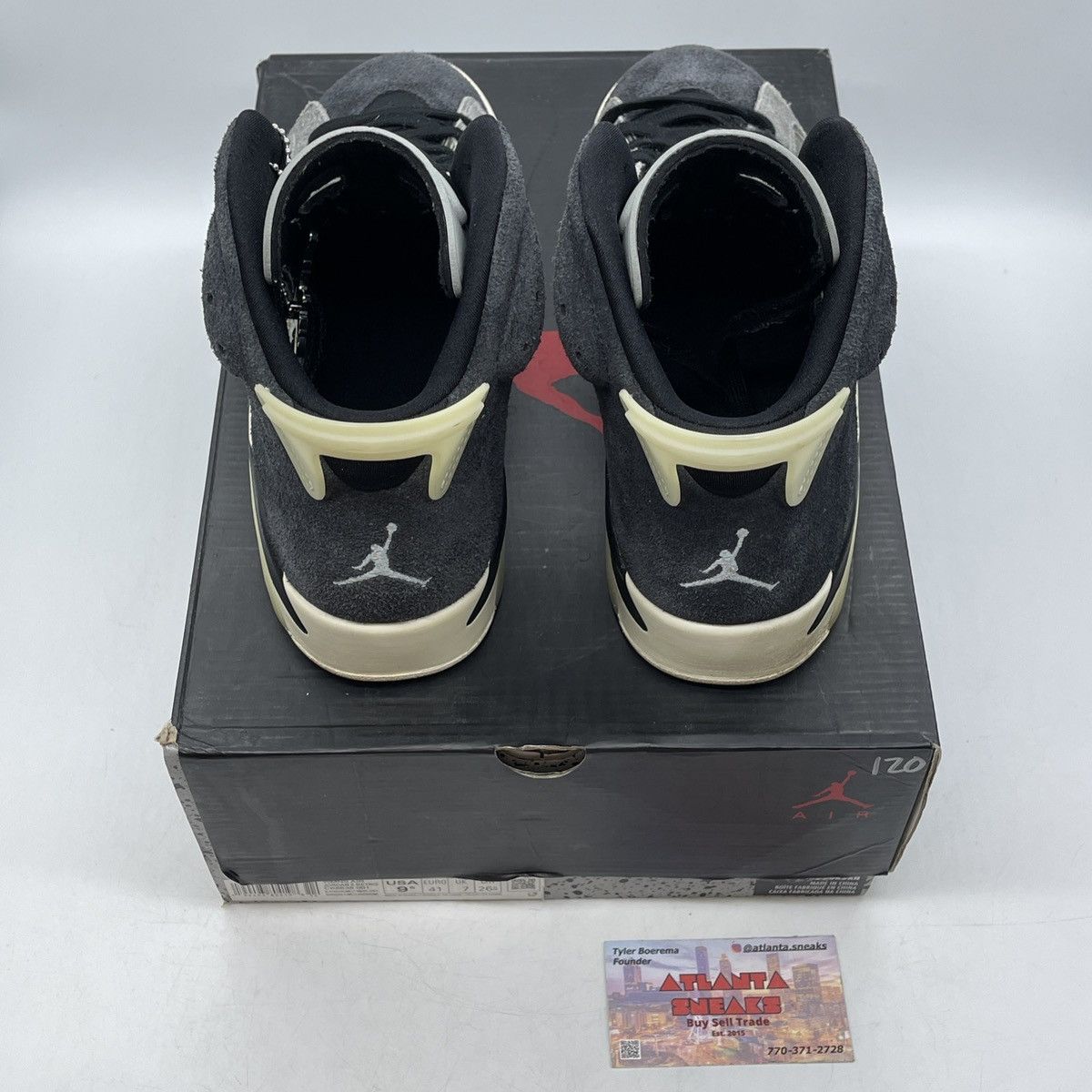 Jordan Brand Wmns Air Jordan 6 tech chrome Size US 9.5 / EU 42-43 - 6 Thumbnail