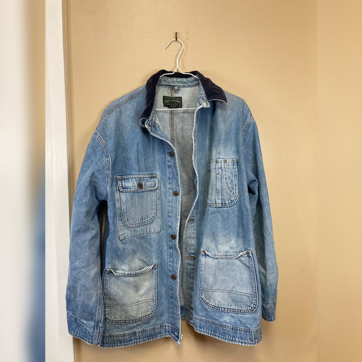 image of Polo Ralph Lauren Polo Country Denim Jacket, Men's (Size Medium)