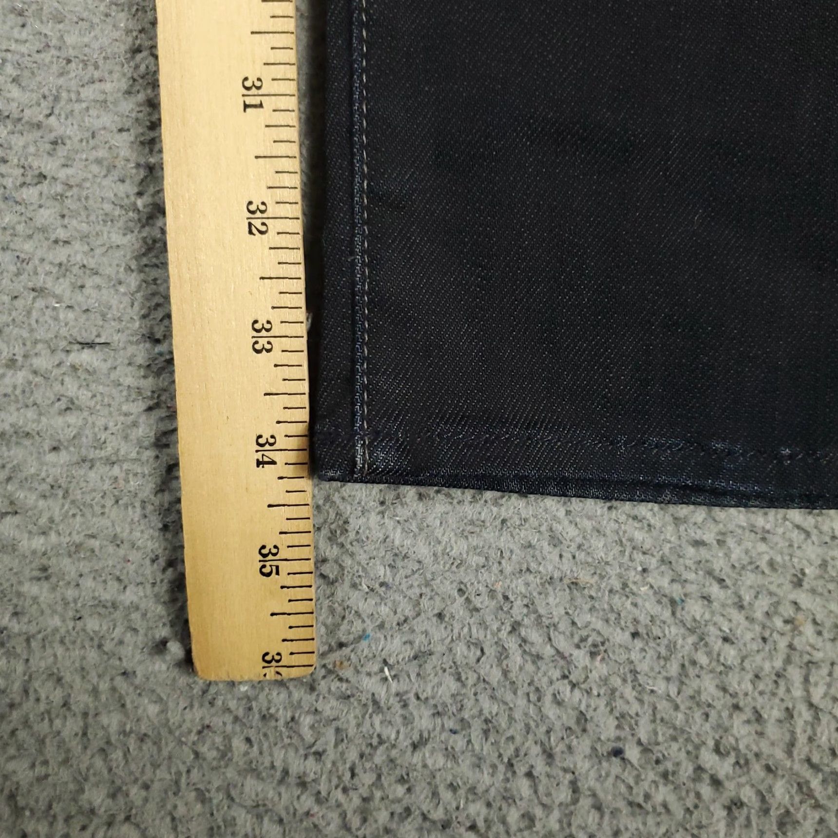 7 For All Mankind VINTAGE 7 For All Mankind Jeans Mens Regular Fit Skinny Denim Pants 40x34 Dark Wash Blue Size US 40 / EU 56 - 6 Thumbnail