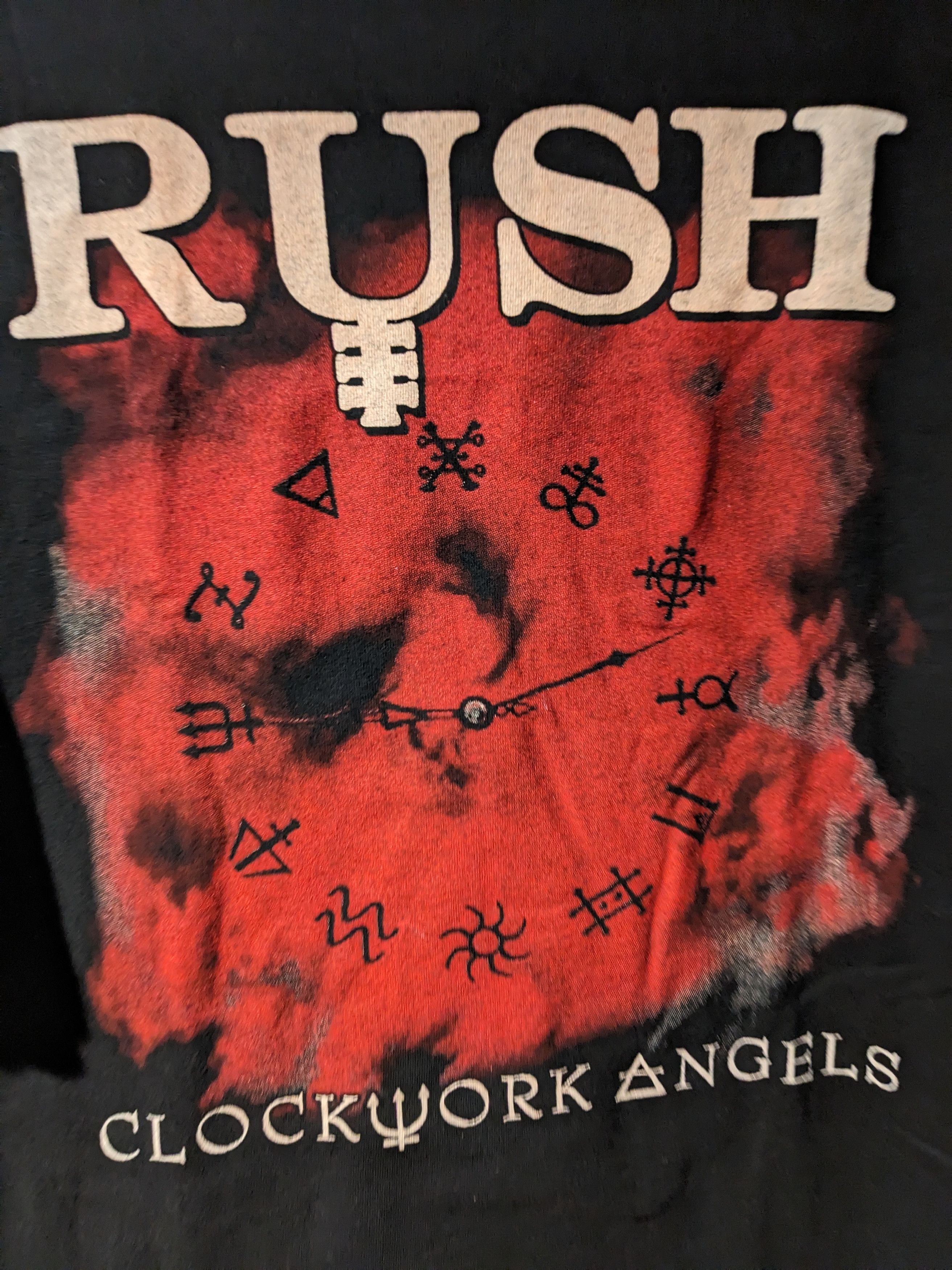 Band Tees Vintage 2013 Rush Clockwork Angels Tour XX-Large T-Shirt Size US XXL / EU 58 / 5 - 2 Thumbnail
